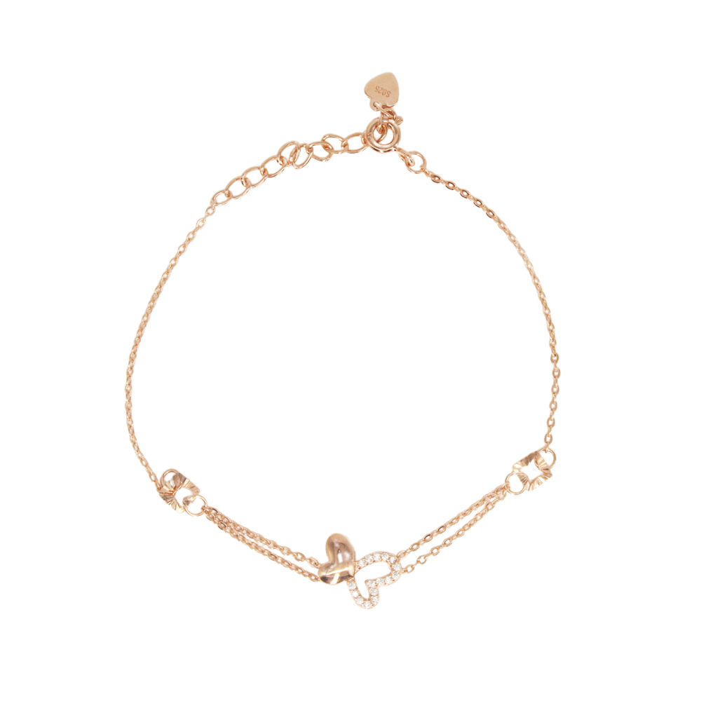 Pink Heartbeat Diamond Bracelet (29)