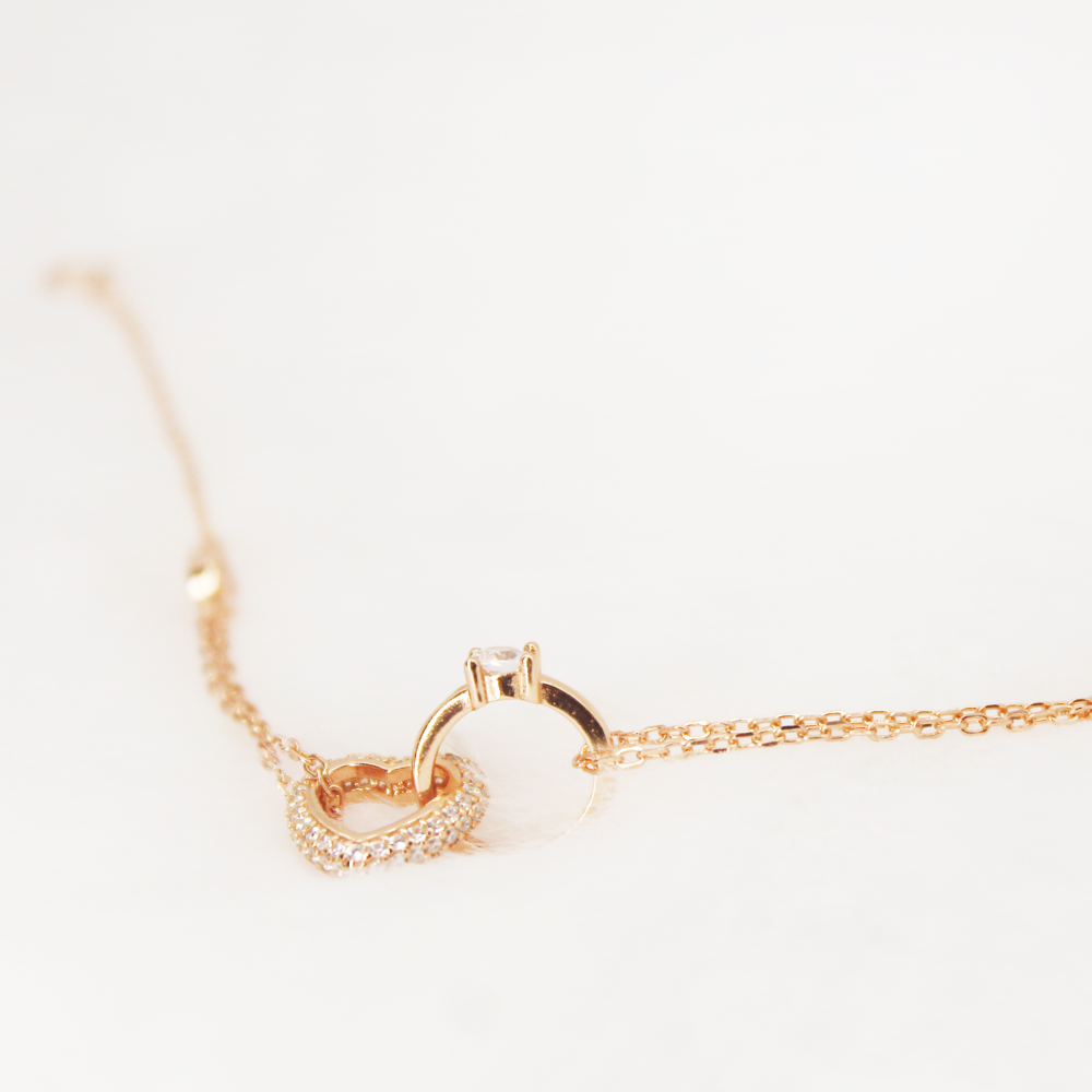 Pink Heartbeat Diamond Bracelet (30)