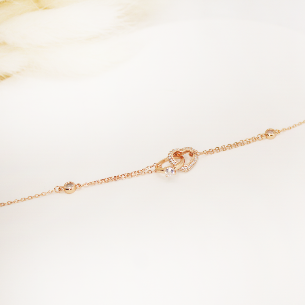 Pink Heartbeat Diamond Bracelet (31)