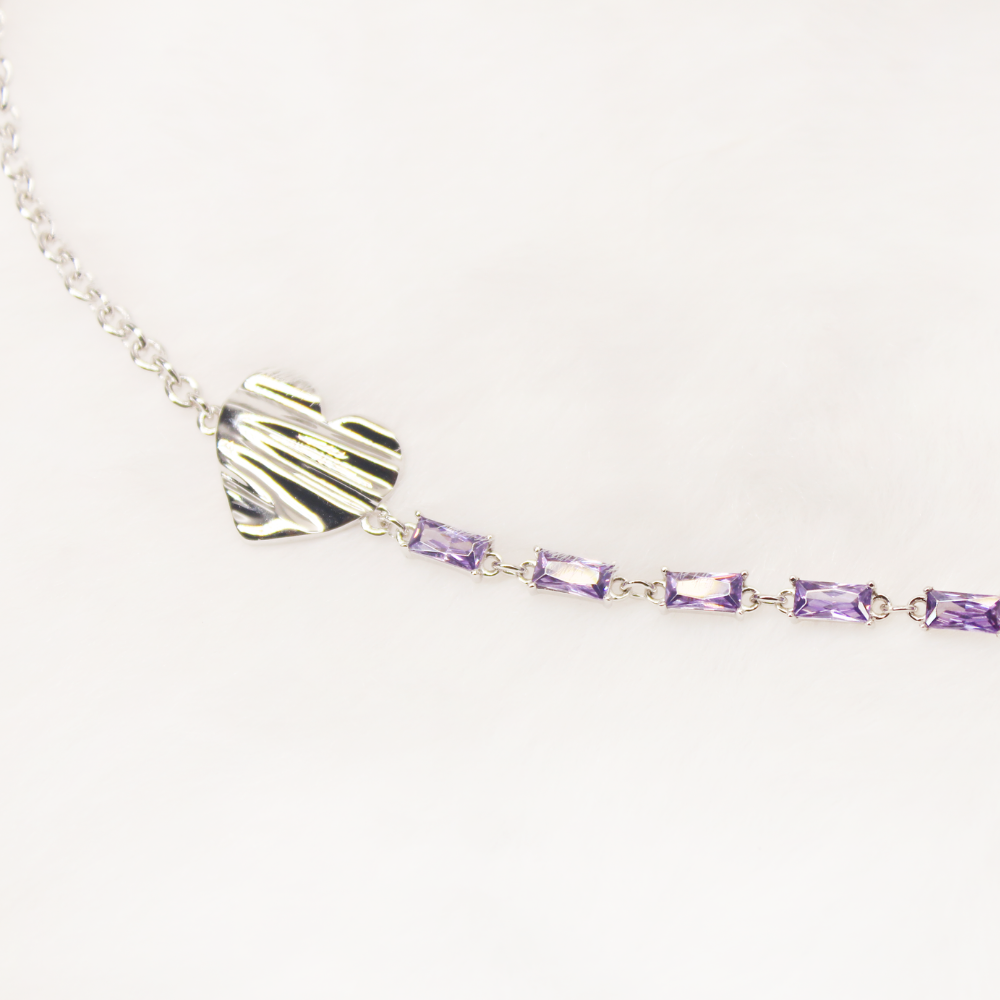 Pink Heartbeat Diamond Bracelet (34)