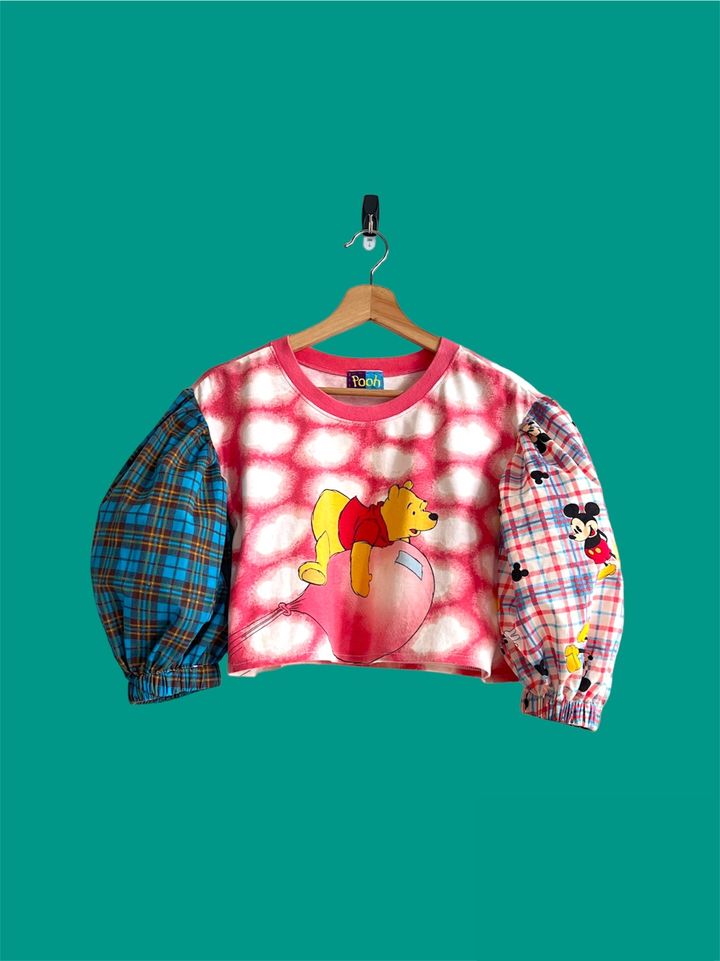 Crop tee- winnie