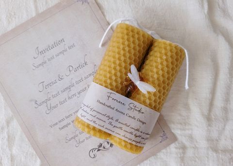 3.Beeswax Candle 蜂蠟蠟燭1