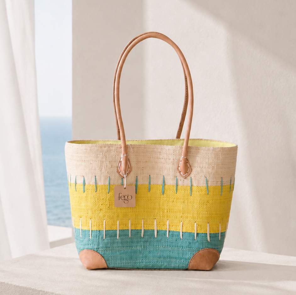 HA-16 Wanderlust Raffia Tote 05
