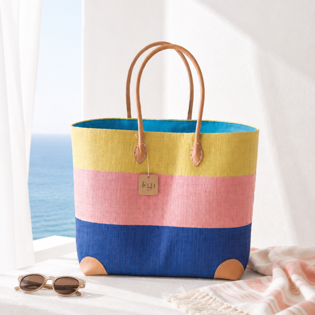HA-16 Wanderlust Raffia Tote 03
