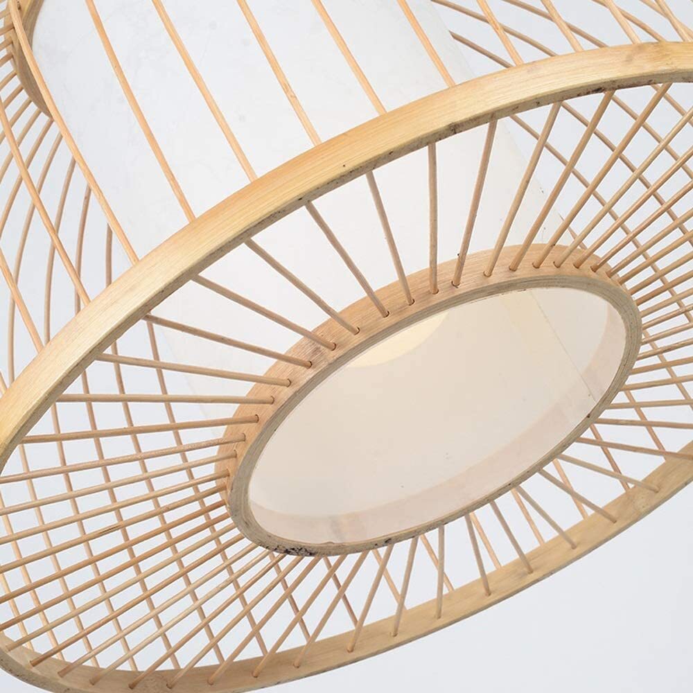 HL-1 Japandi Bamboo Lampshade 02