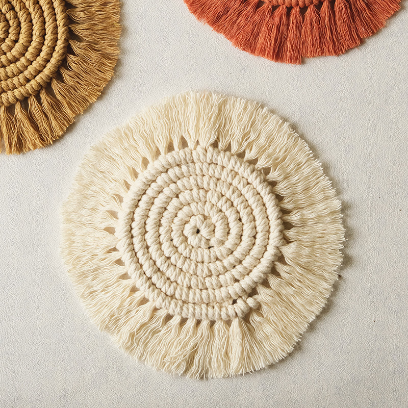 HK-3 Macrame Round Coaster 03