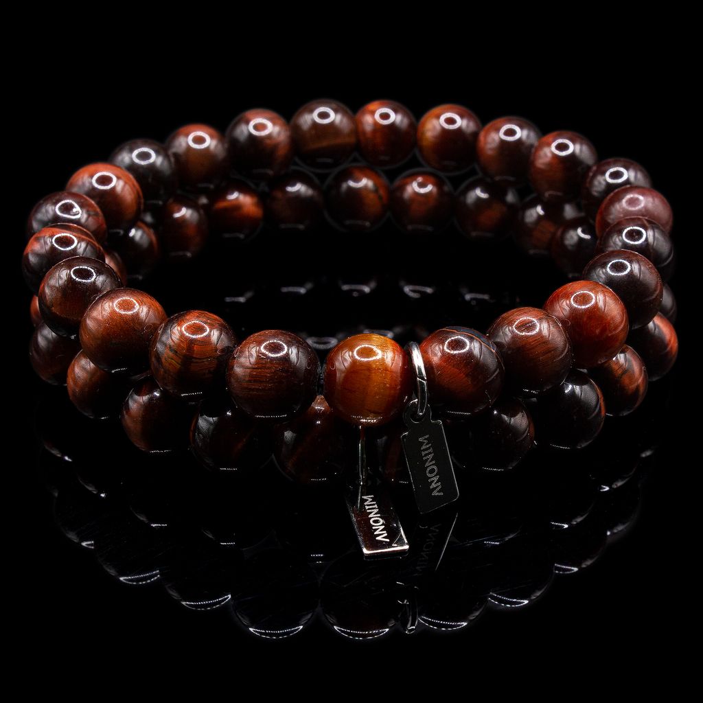 Classic Red Tiger Eye 8mm 4