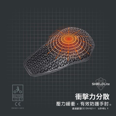 25年 KON袖套- EC-06護具袖套 Arm Sleeves SHIELD 商品照2