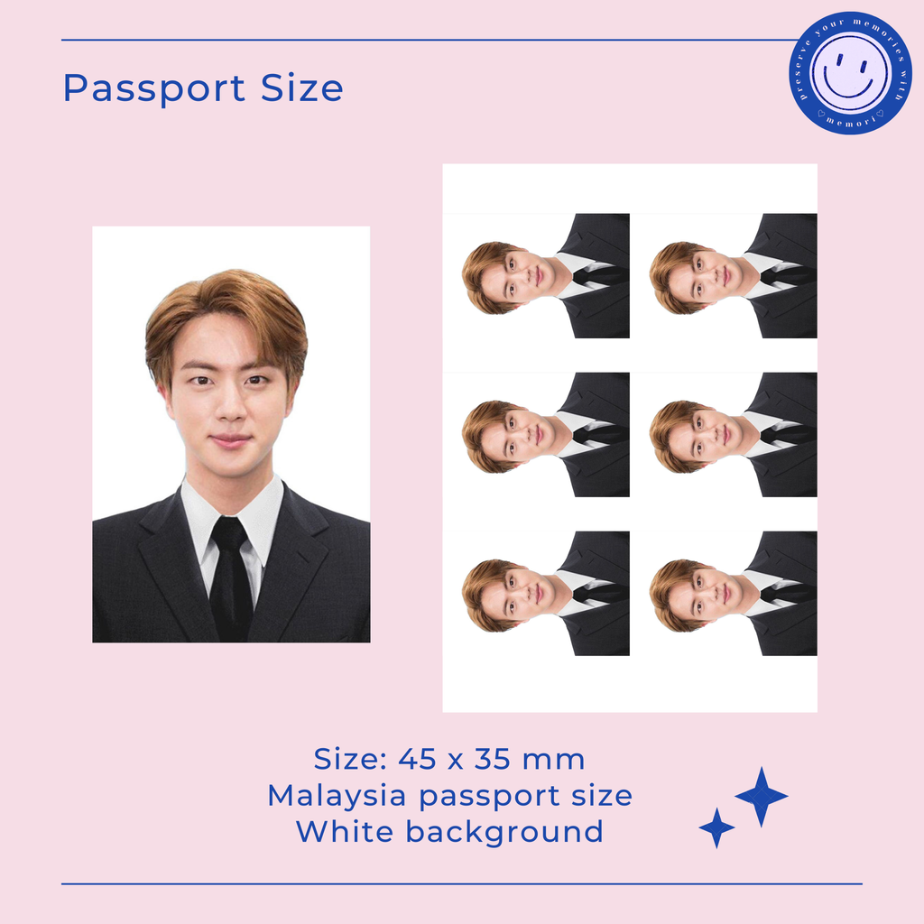 Passport Photo Print Memori Photo Printing