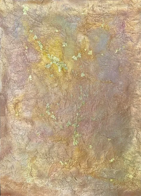 元日展会友 行近壮人作1.5尺幅立 水墨山水渓山清趣 縦193cm 幅54cm 元日展会友 行近壮人作1.5尺幅立 水墨山水渓山清趣 縦193cm 幅54cm