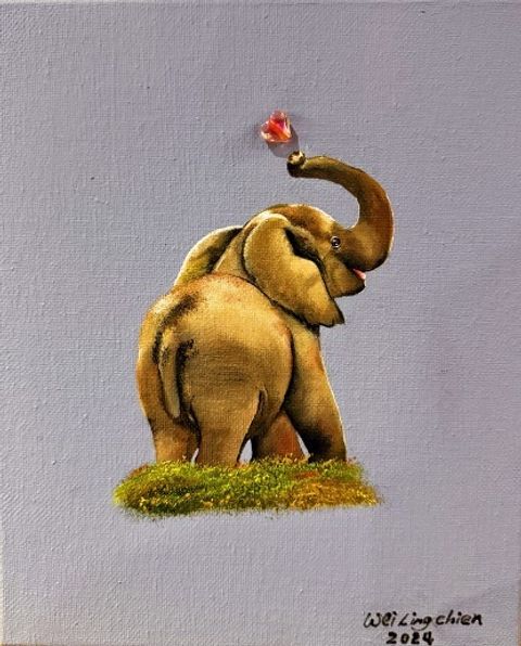 水墨山水條幅– 303busiyart