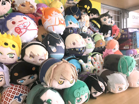A collection of Max Limited plush toys in various physical designs.