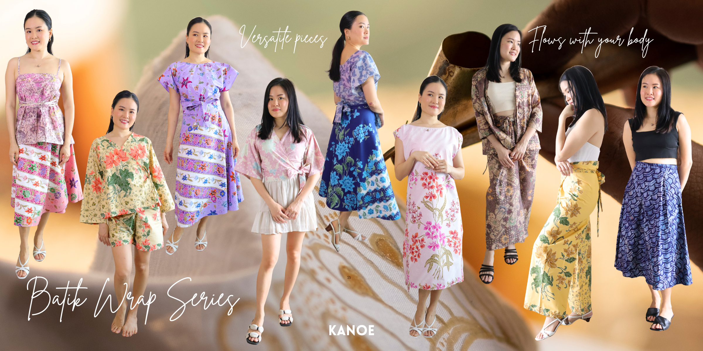 KANOE - Batik Wear est 2016. | It's a WRAP series