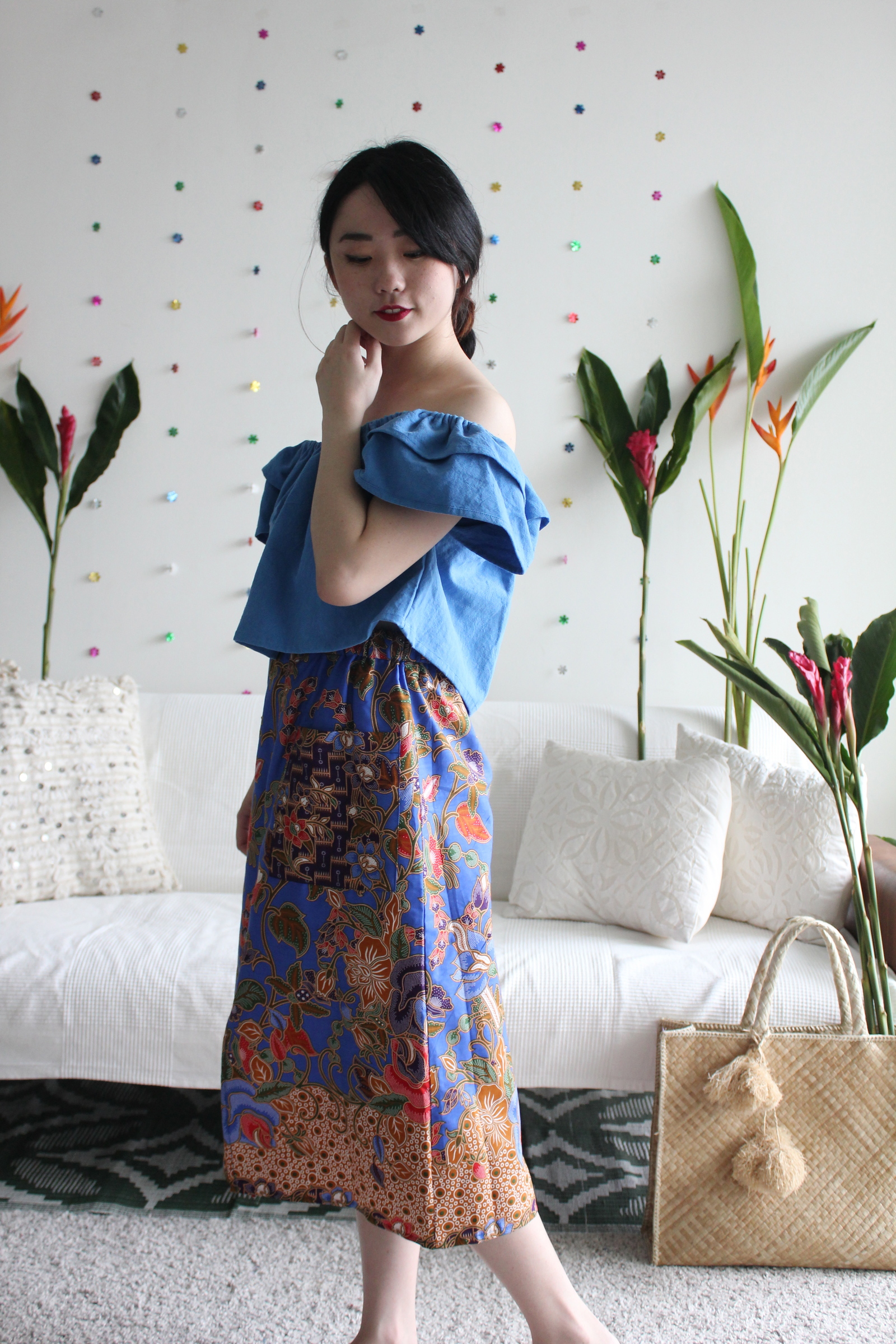 Batik Skirts with Pockets - Jessie