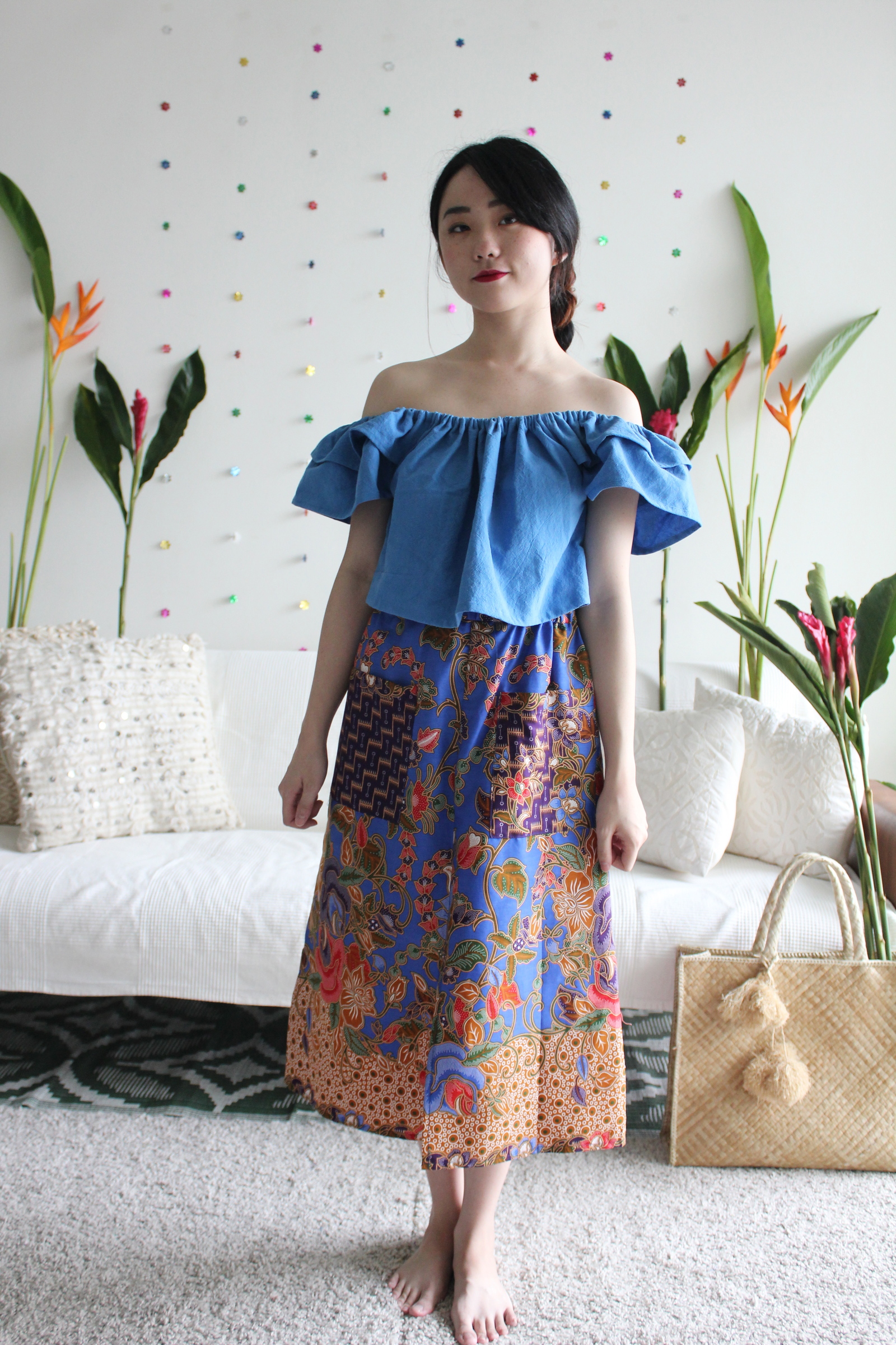 Batik Skirts with Pockets - Jessie
