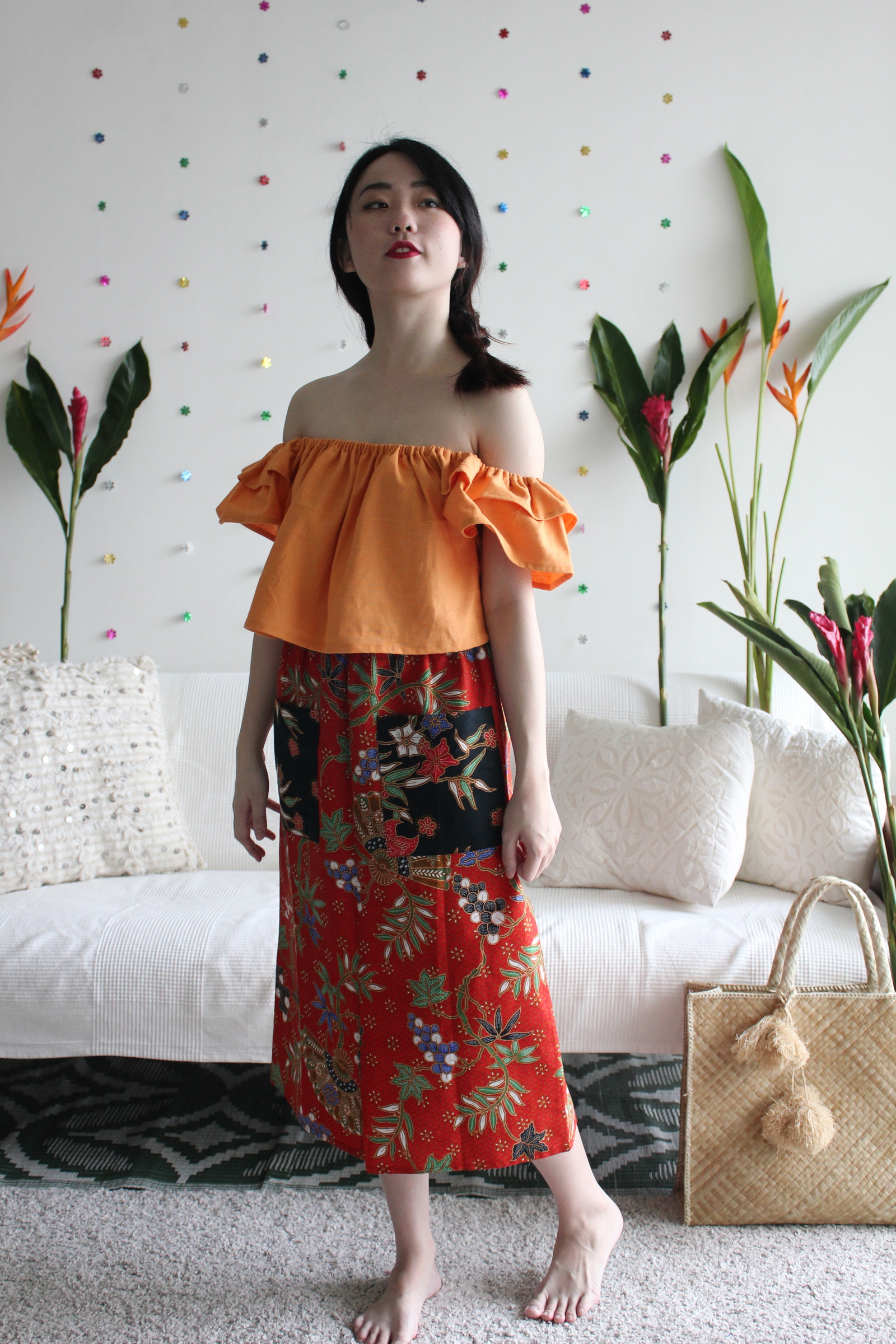 Batik Skirts with Pockets - Fara