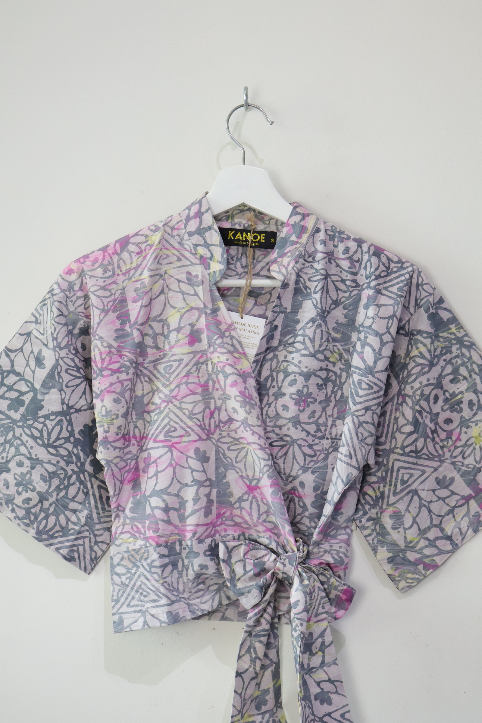 Kimono Wrap Top - Twinkle Ripple [Handmade] [S]