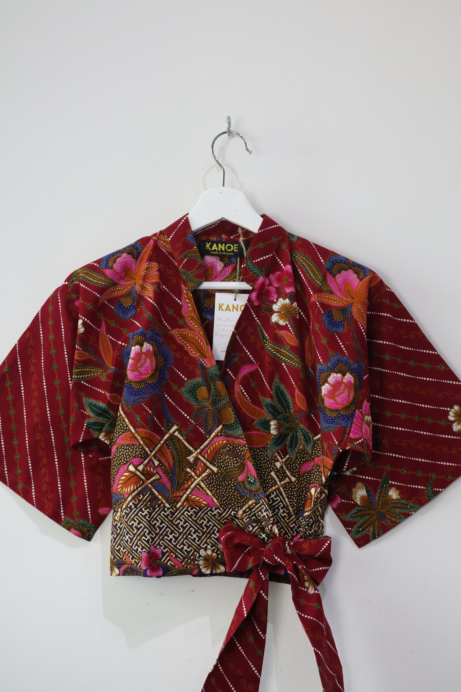 Kimono Wrap Top - Velvet Charm