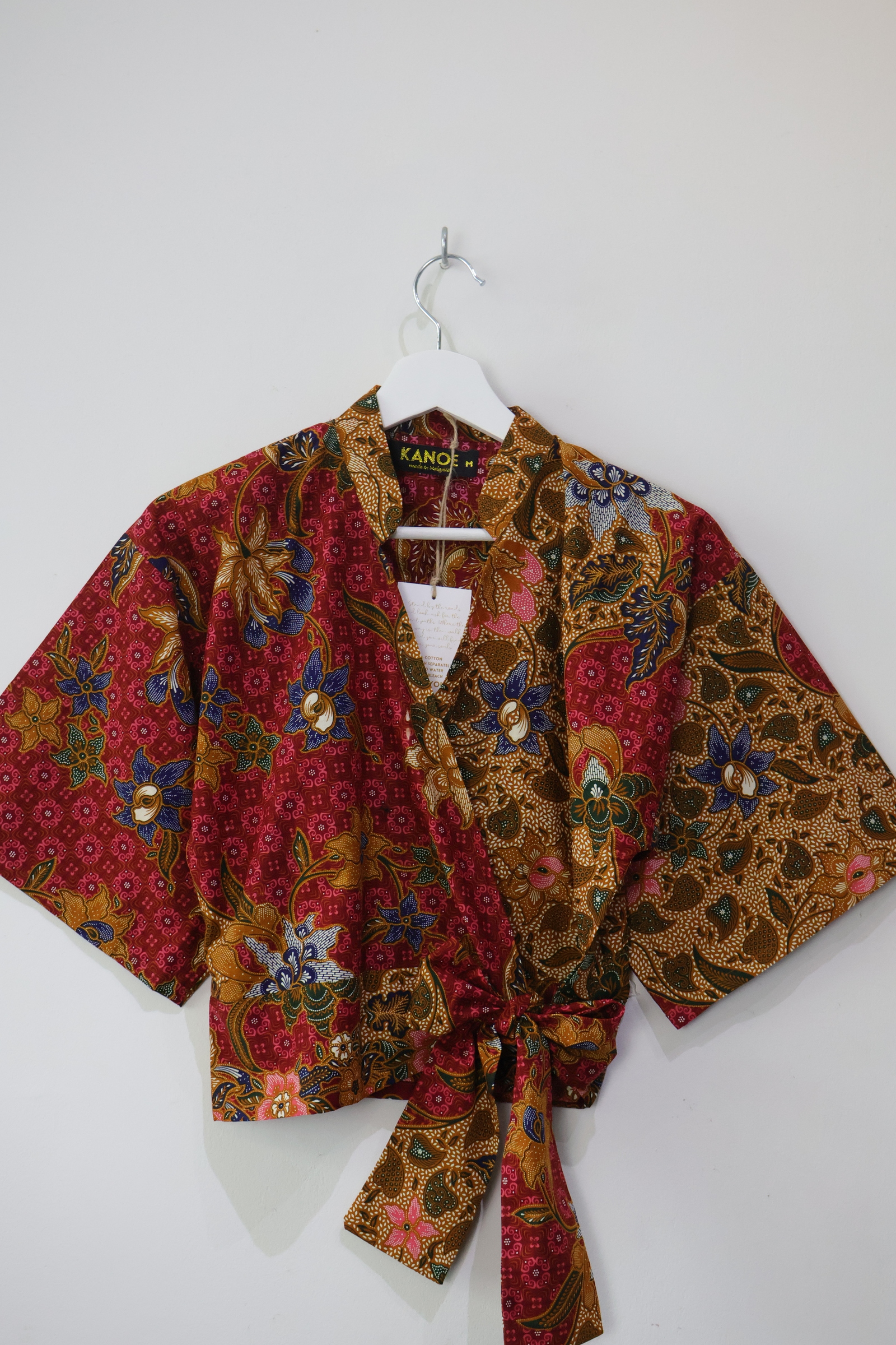 Kimono Wrap Top - Amour Cherry [L]