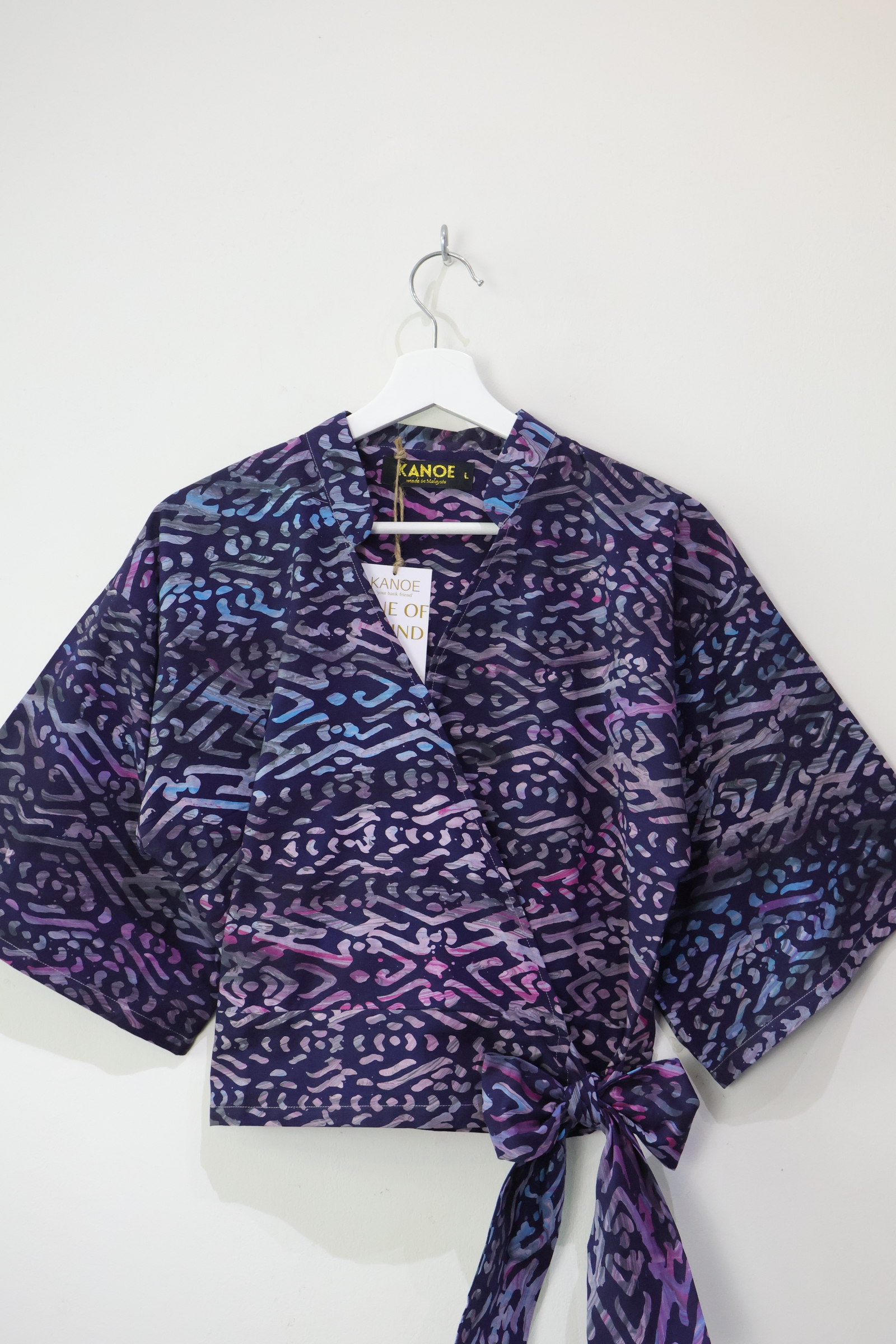 Kimono Wrap Top - Dreamy Violet [Handmade] 