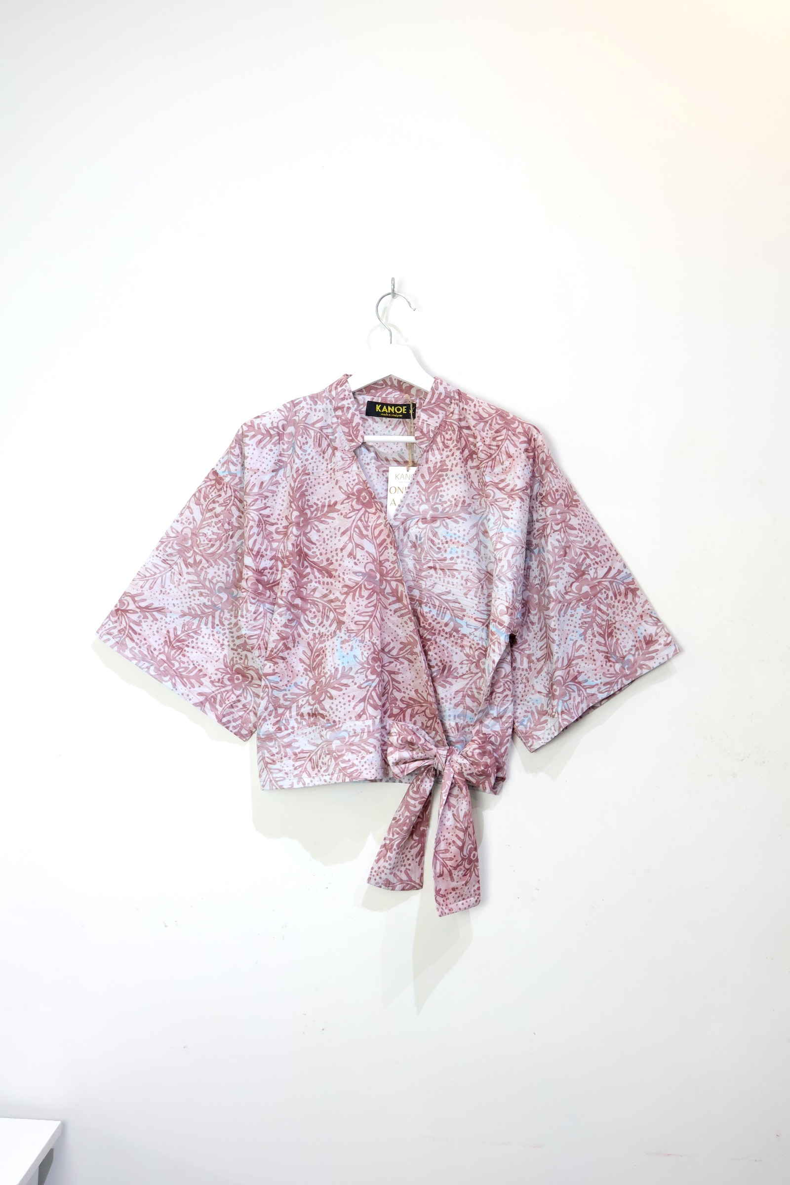 Kimono Wrap Top - Papaya Bliss [Handmade] [XL]