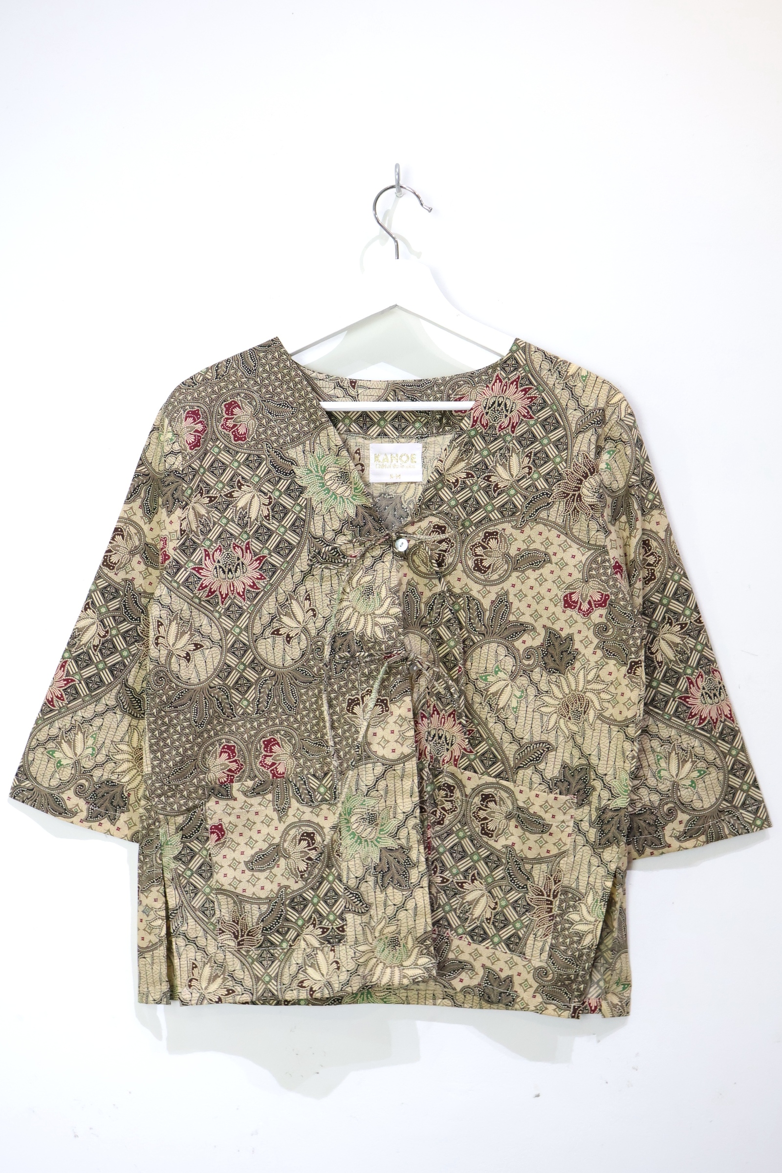 Batik Front Tie Top - Cadera