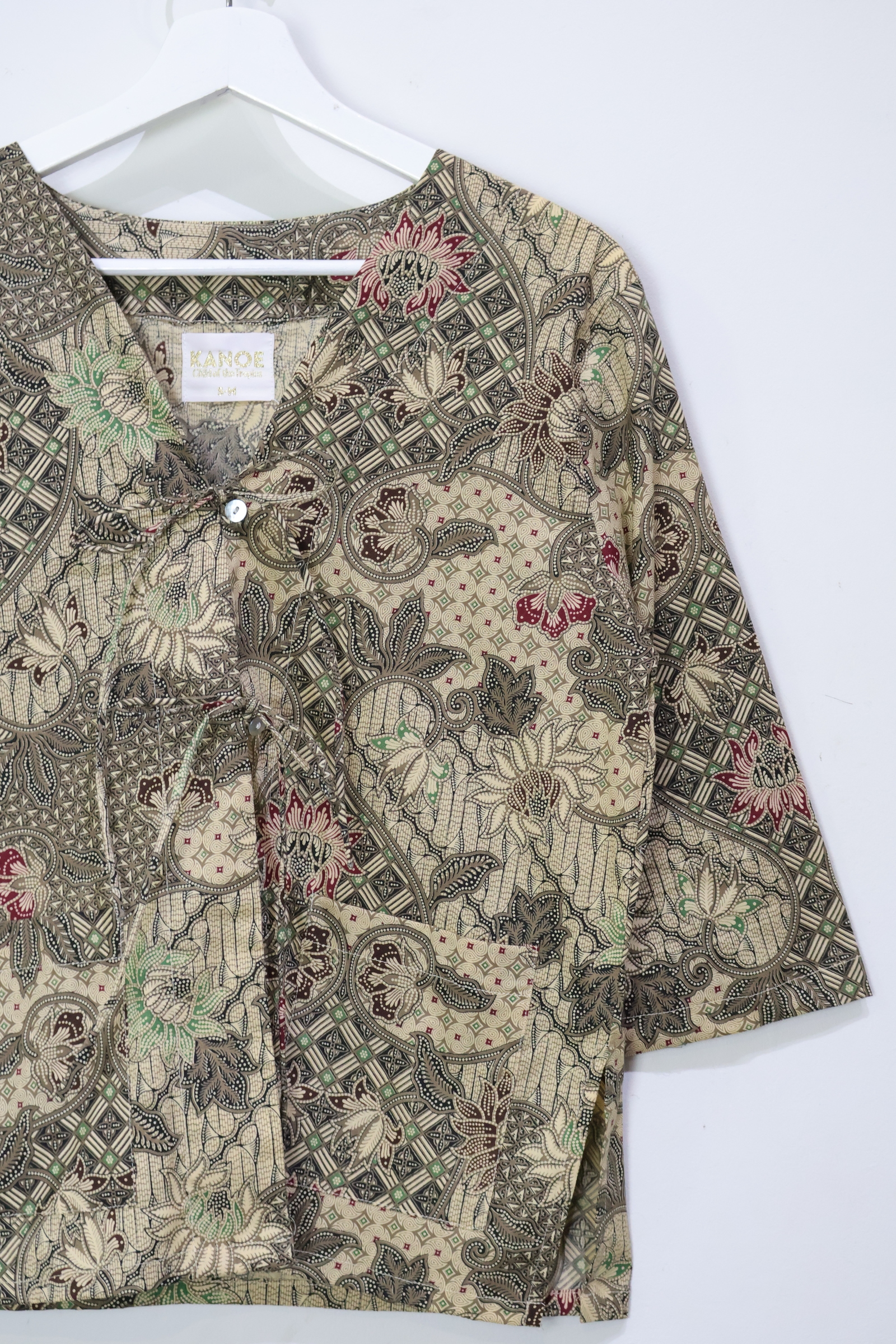 Batik Front Tie Top - Cadera