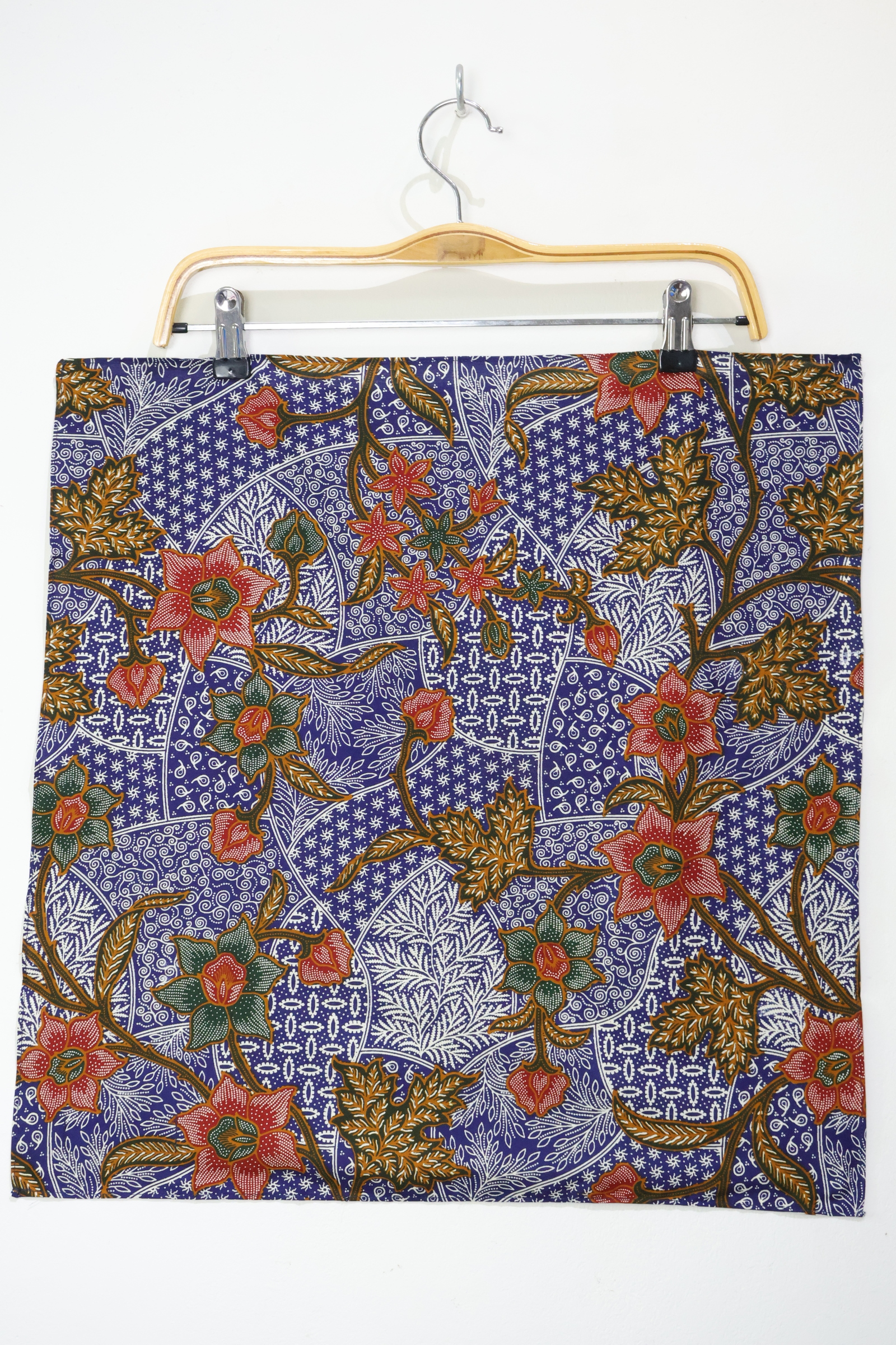 Batik Square Scarf - Shizuku