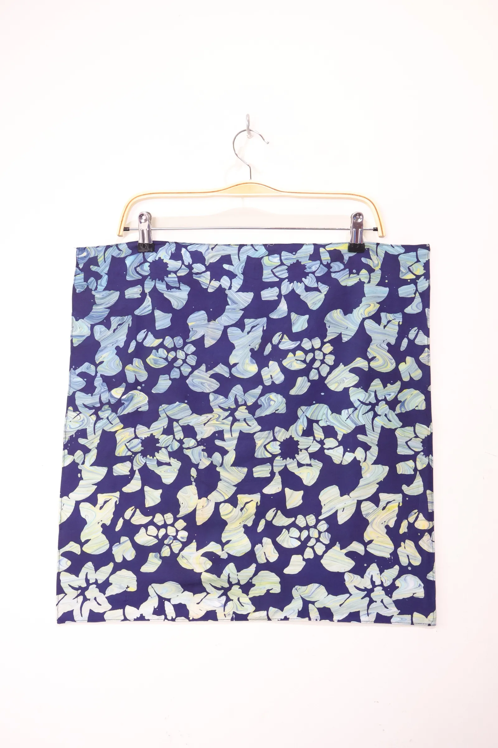 Batik Square Scarf - Aokaze [ Handmade ]