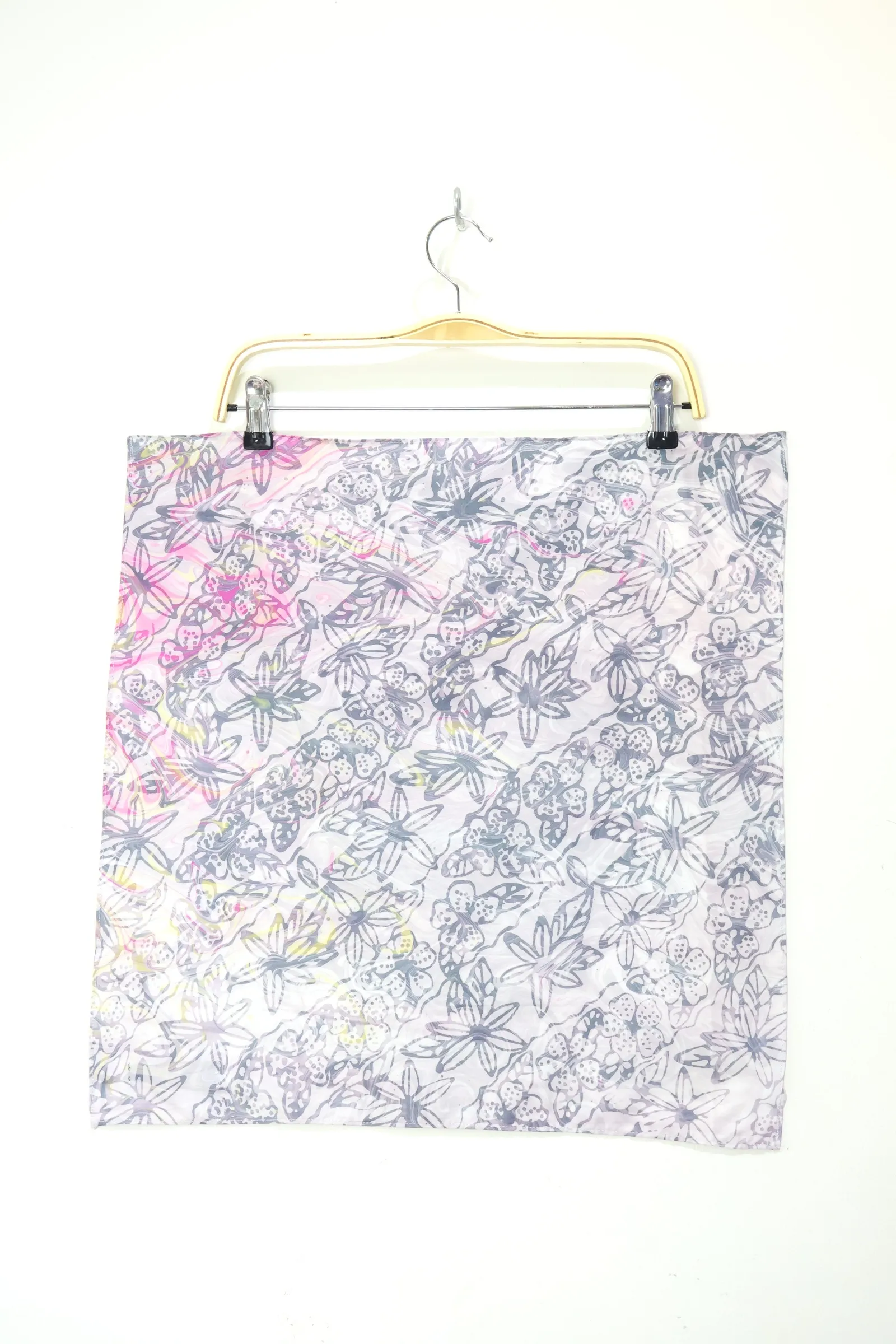 Batik Square Scarf - Yuki [ Handmade ]