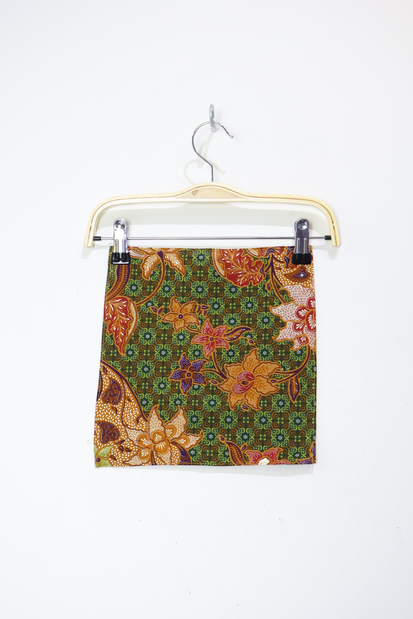 Mini Batik Square Scarf - Midori
