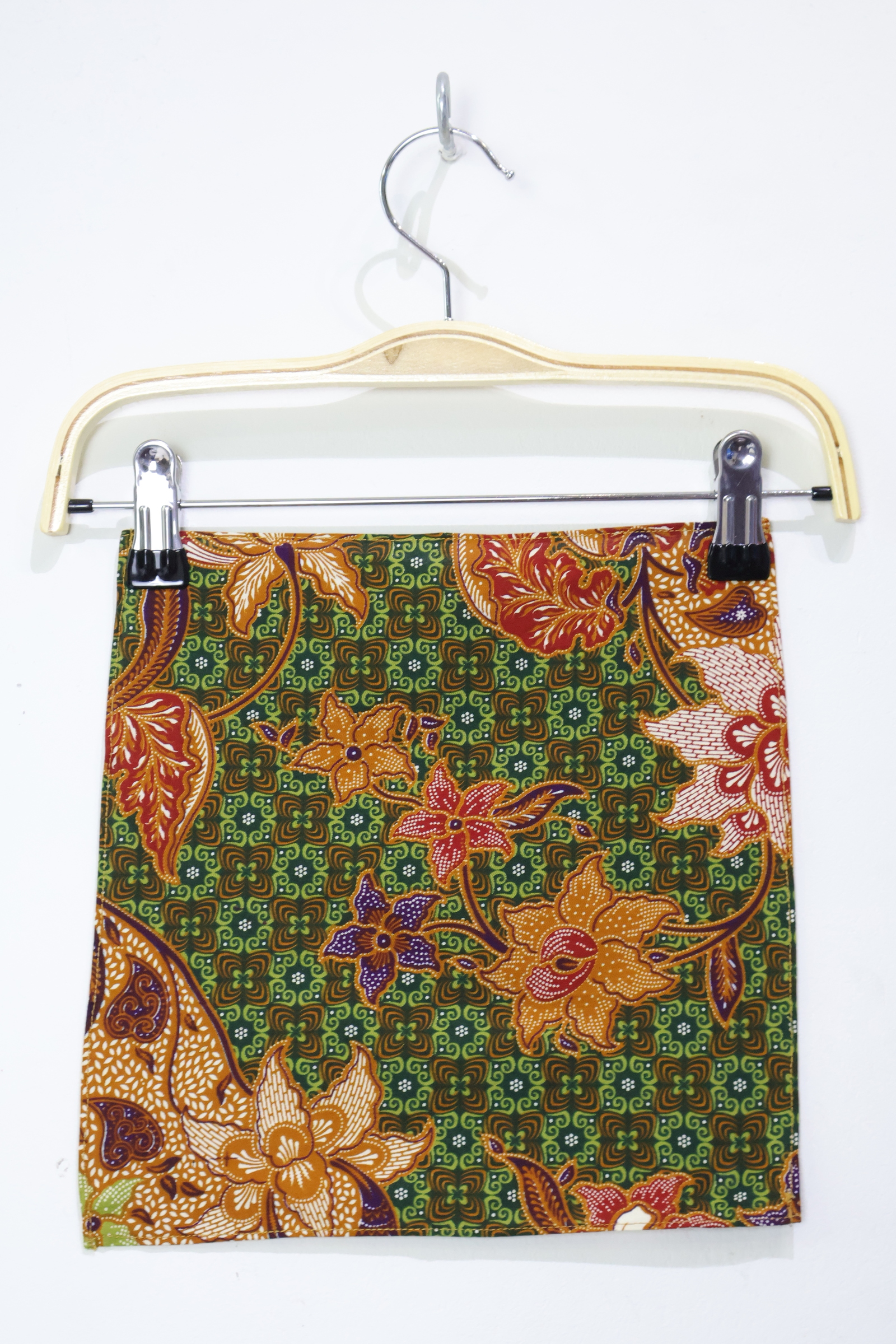 Mini Batik Square Scarf - Midori