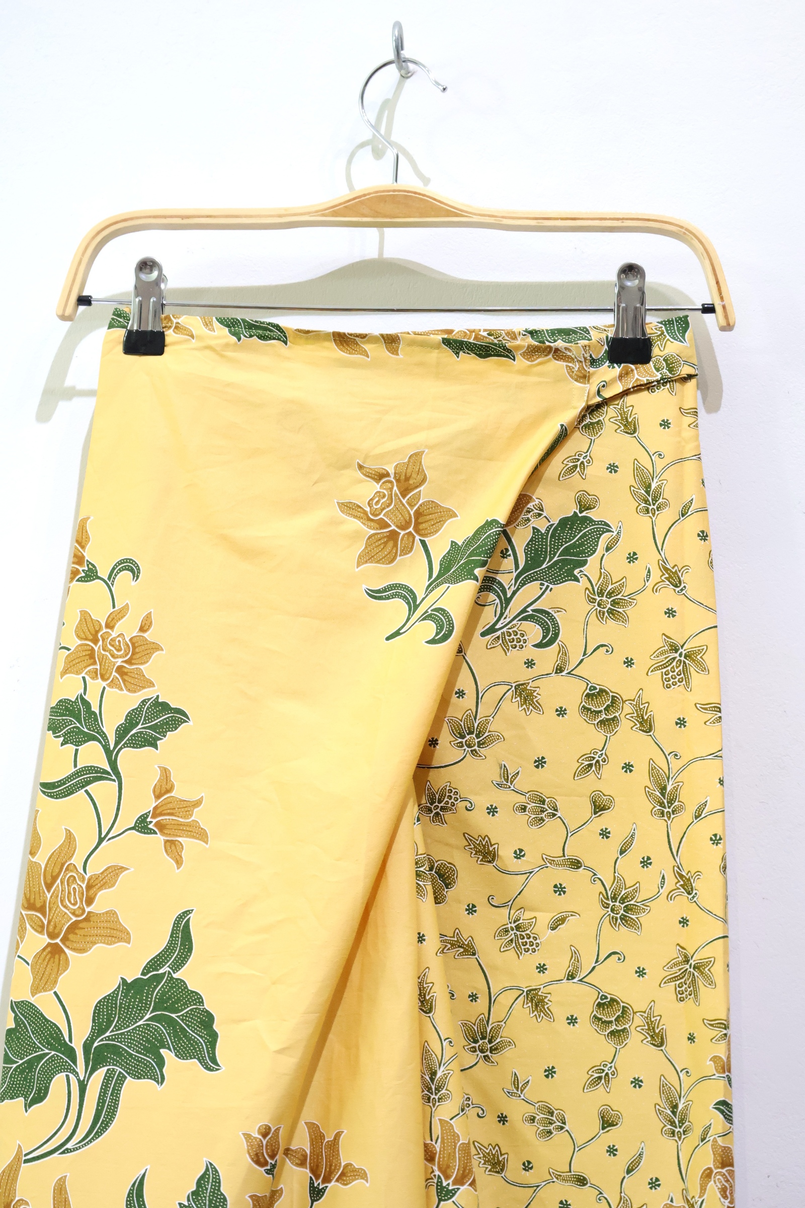 Batik Wrap Pants - Buttercup