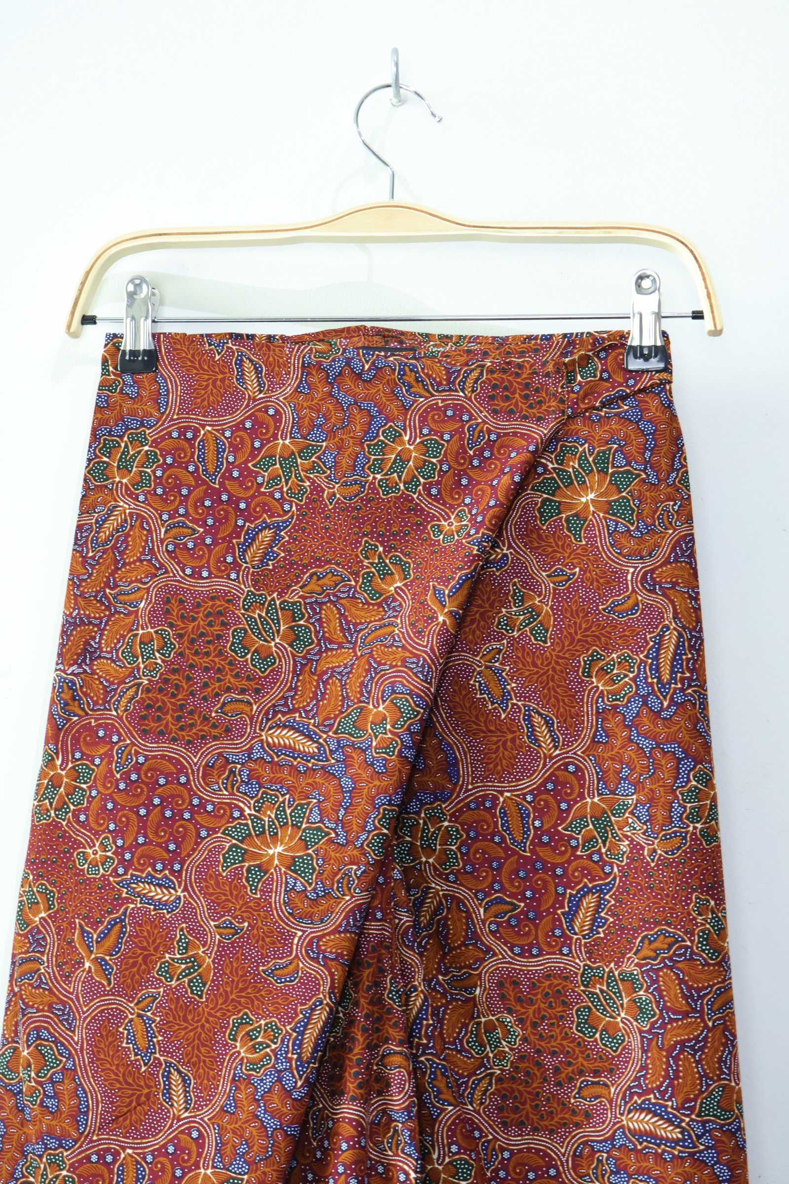 Batik Wrap Pants - Raspberry [S-M]