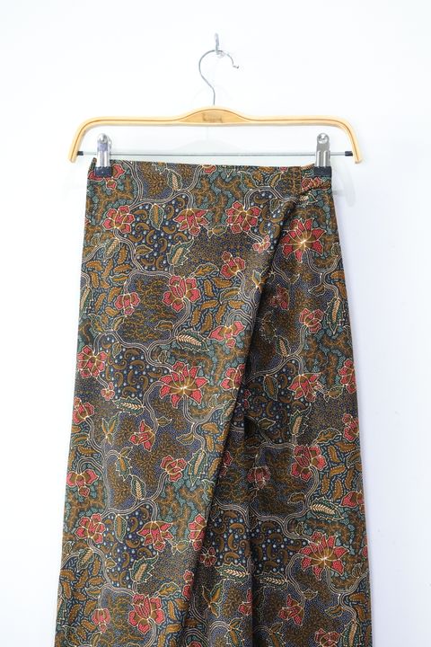 Batik Wrap Pants - Toffee [S-M]