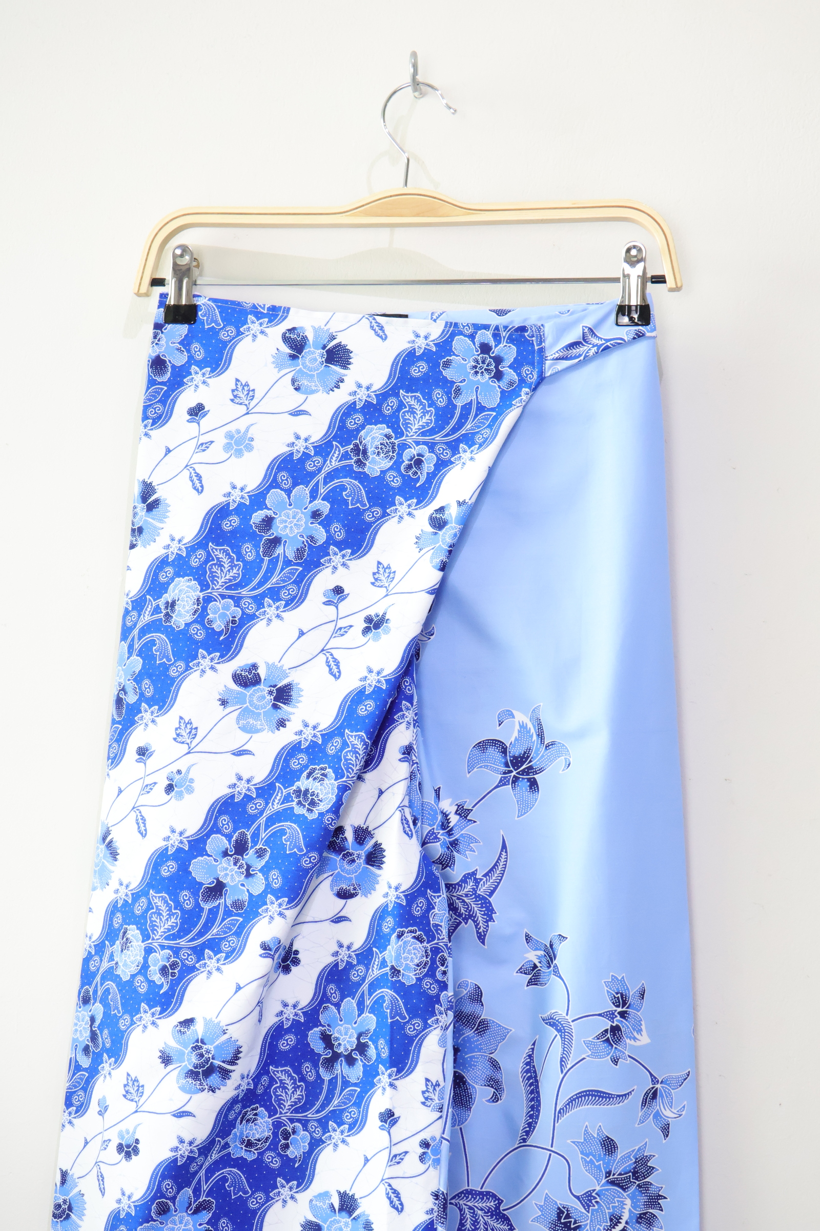 Batik Wrap Pants - Bluebell