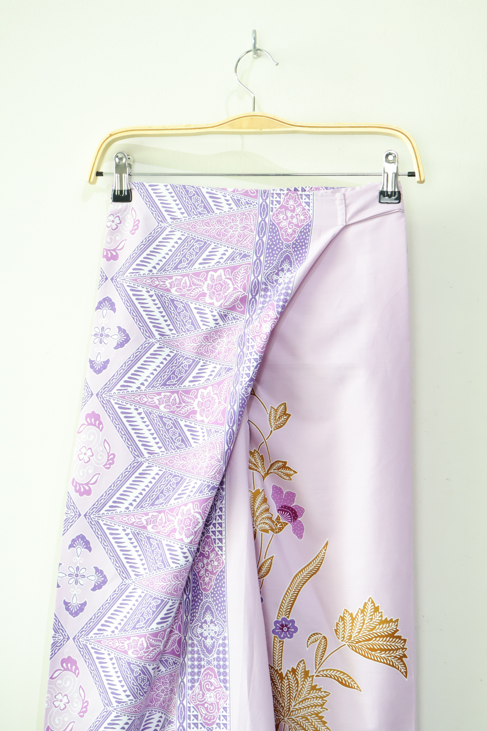 Batik Wrap Pants - Heather
