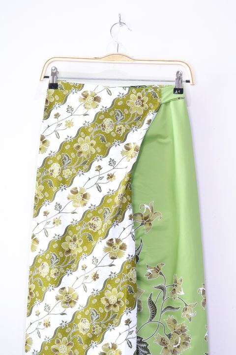 Batik Wrap Pants - Matcha