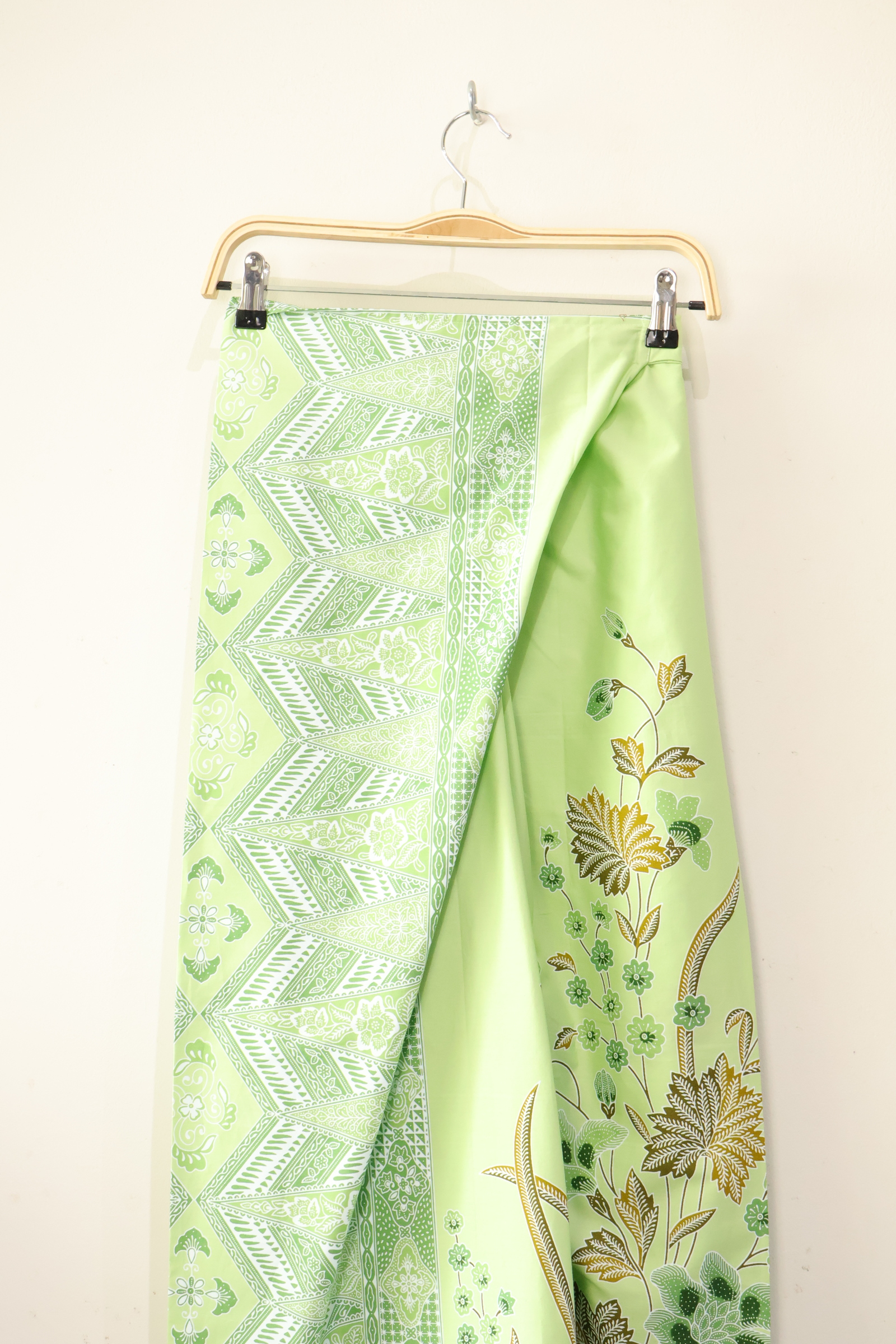 Batik Wrap Pants - Kiwi [L-XL]