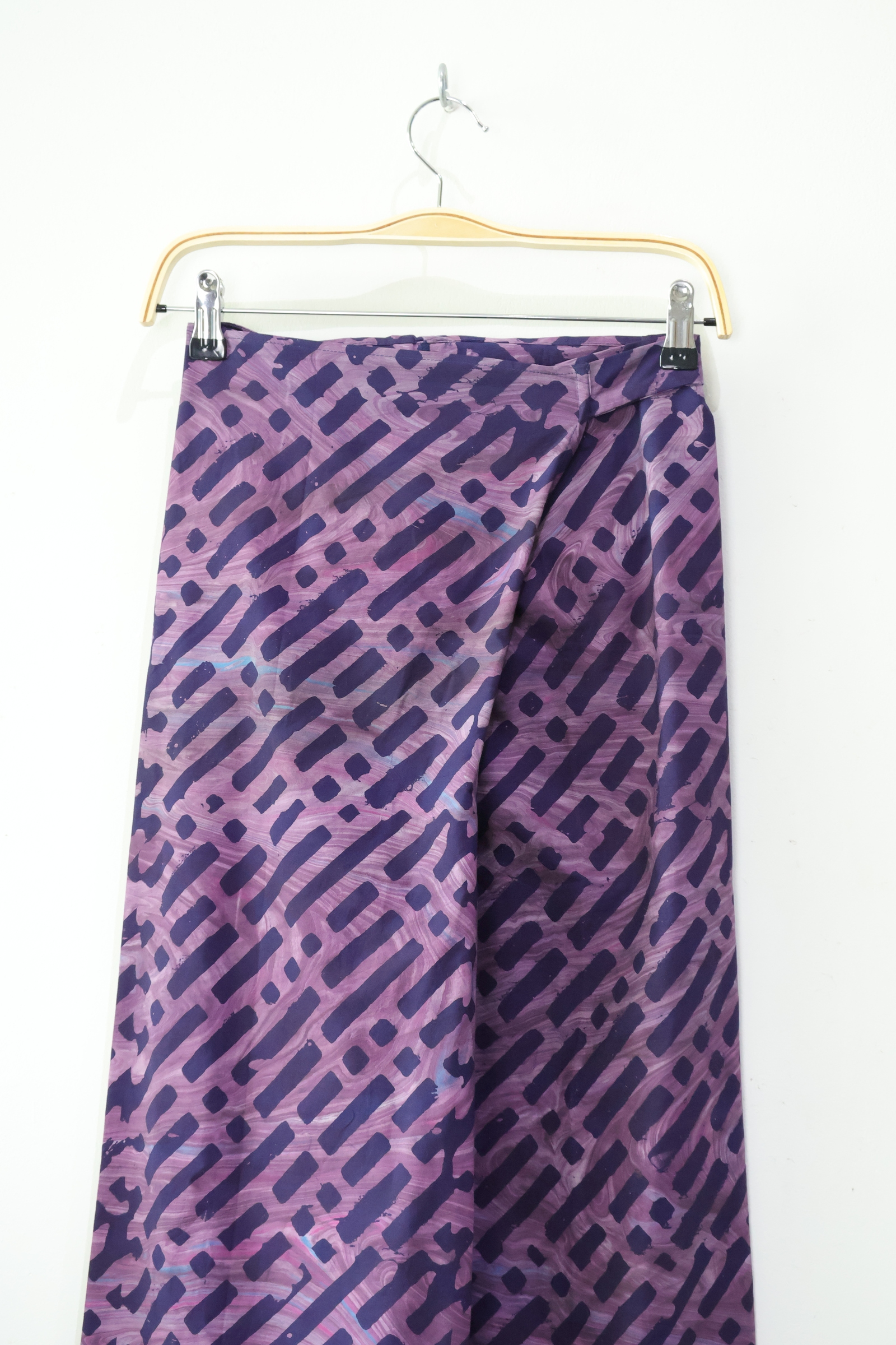 Batik Wrap Pants - Amethyst [Handmade] [S-M]