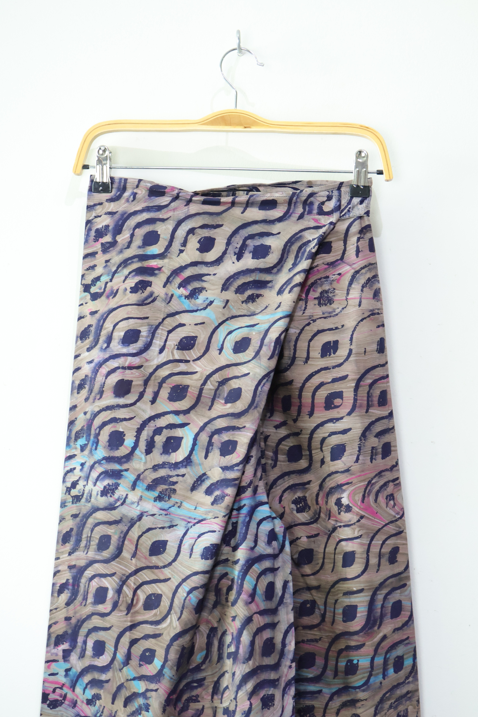 Batik Wrap Pants - Cocoa [Handmade] [L-XL]