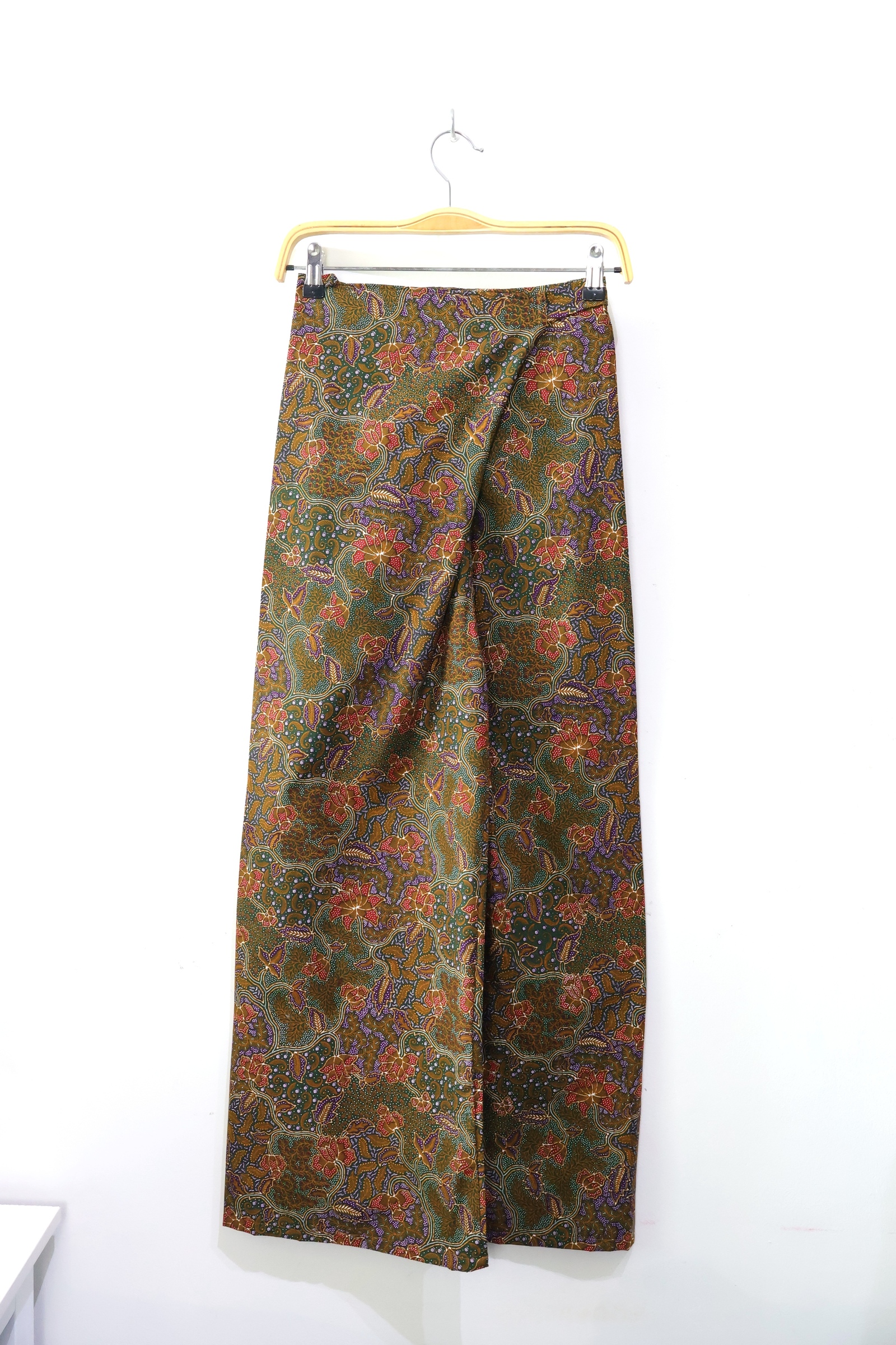 Batik Wrap Pants - Willow [S-M]