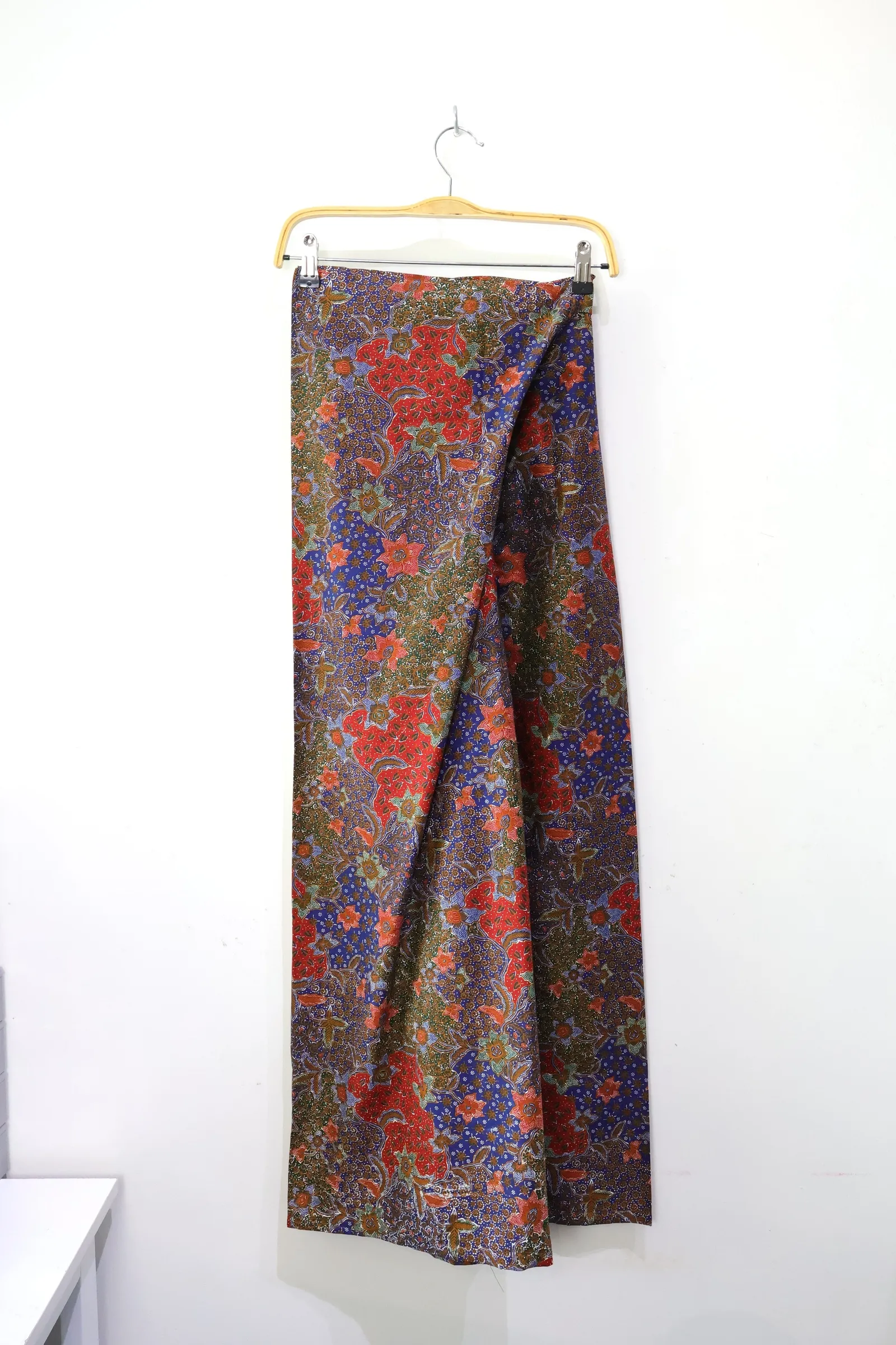 Batik Wrap Pants - Cherry [L-XL]