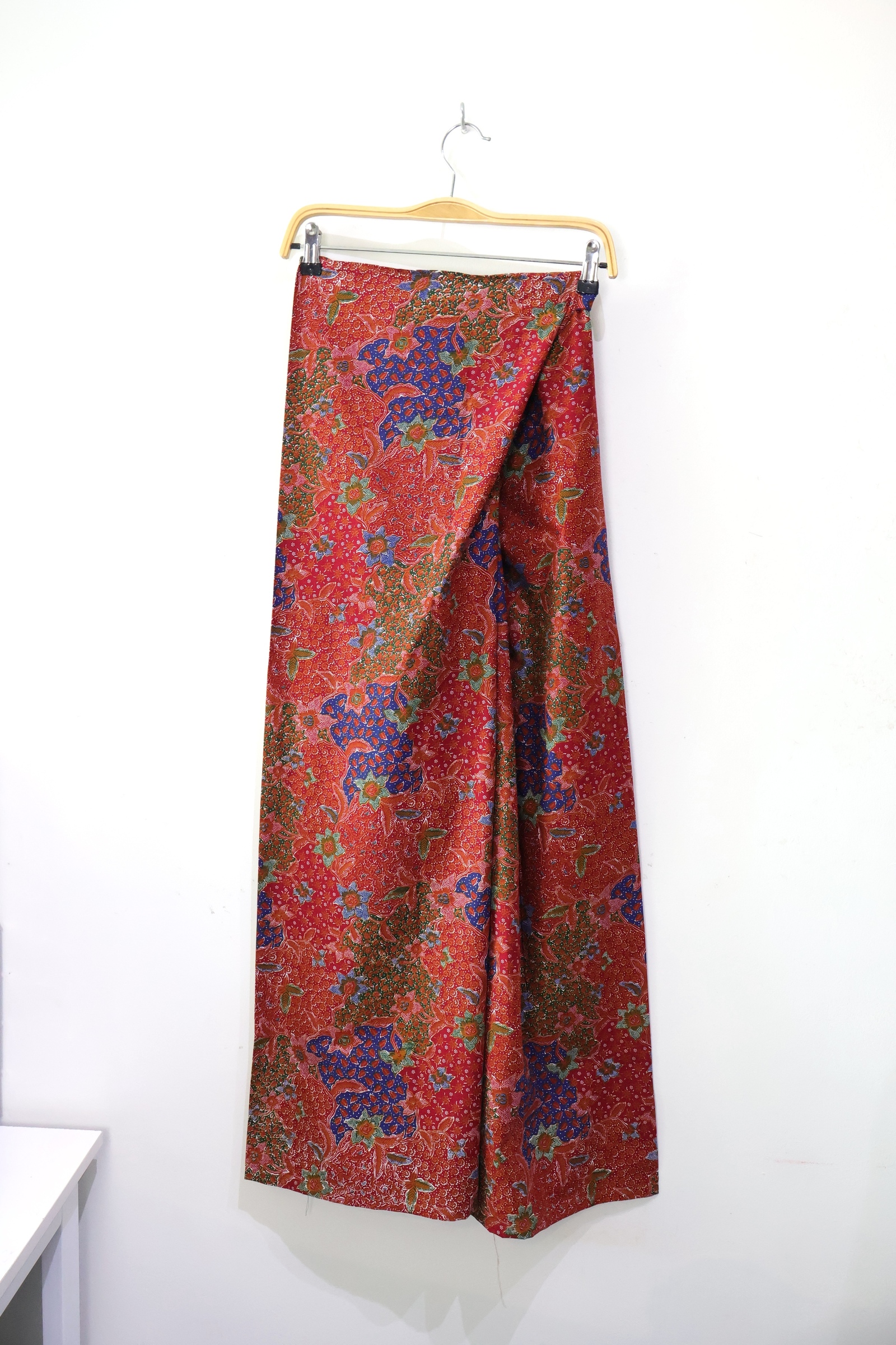 Batik Wrap Pants - Crimson [L-XL]