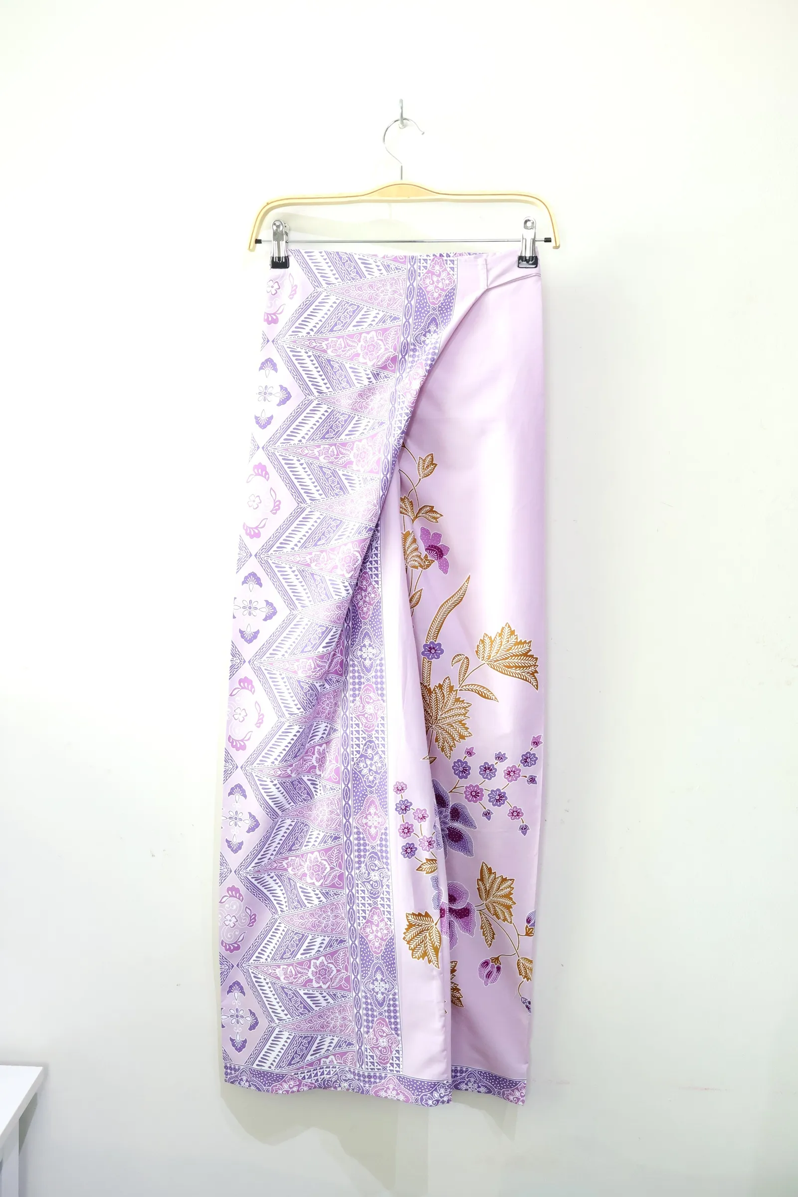 Batik Wrap Pants - Heather