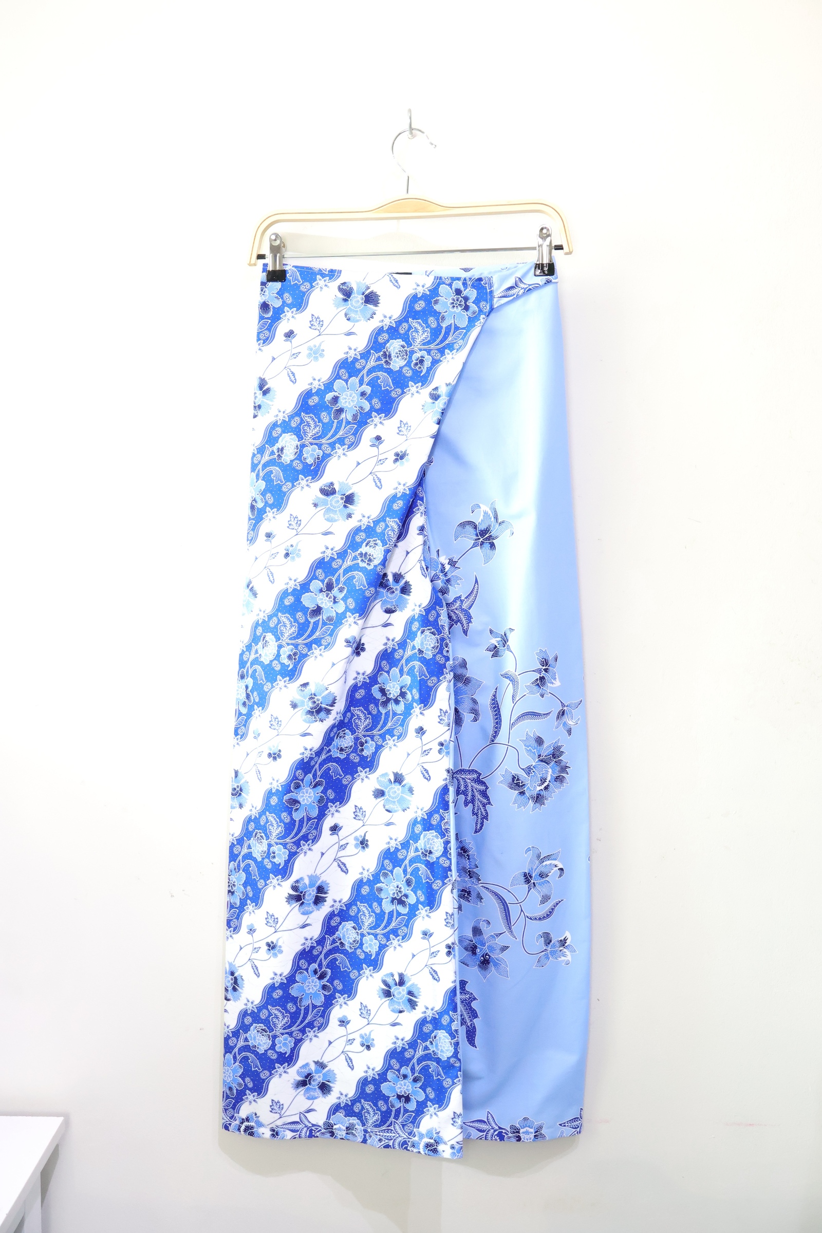 Batik Wrap Pants - Bluebell