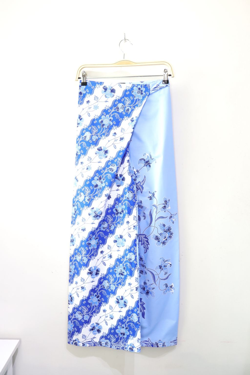 Batik Wrap Pants - Bluebell