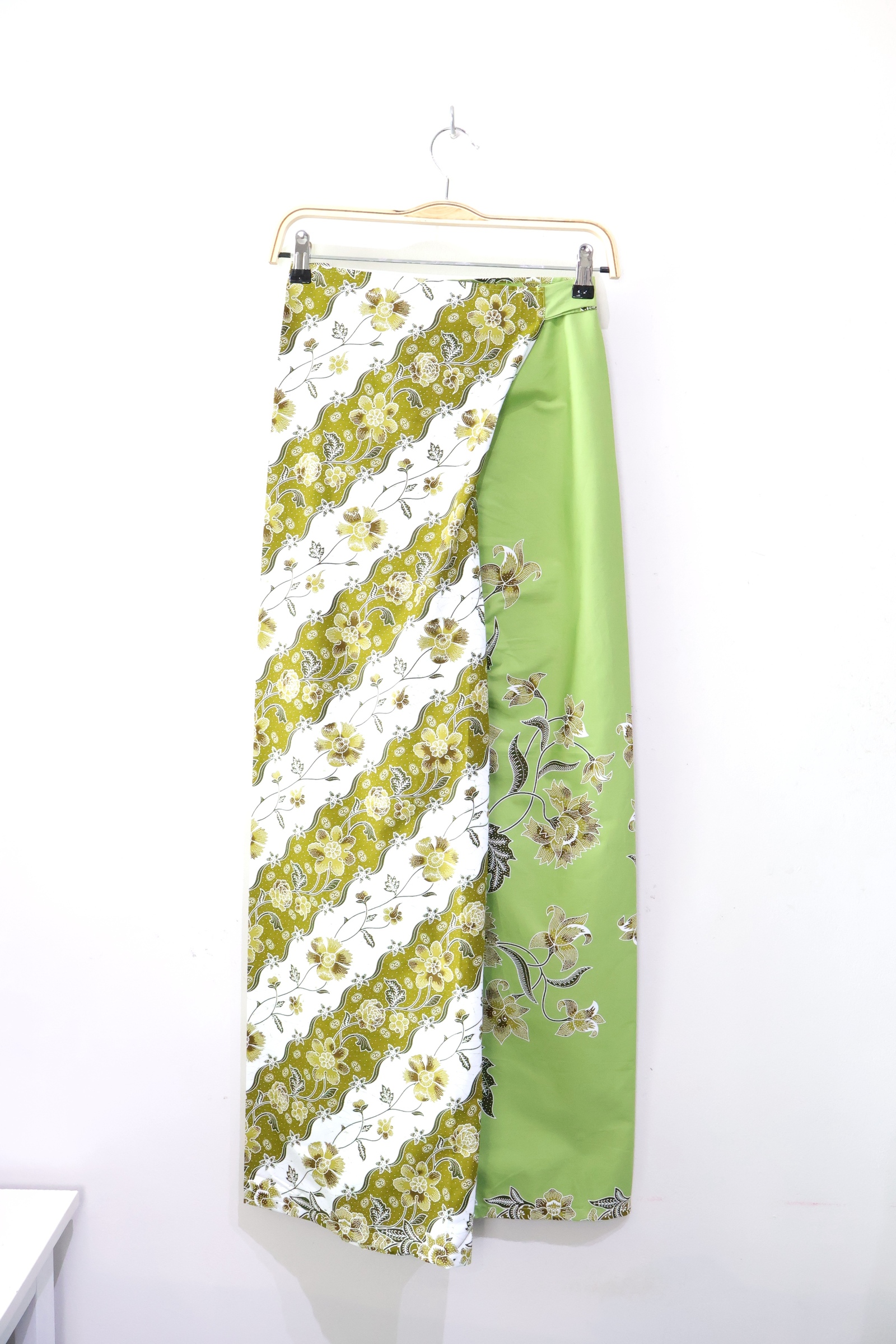 Batik Wrap Pants - Matcha