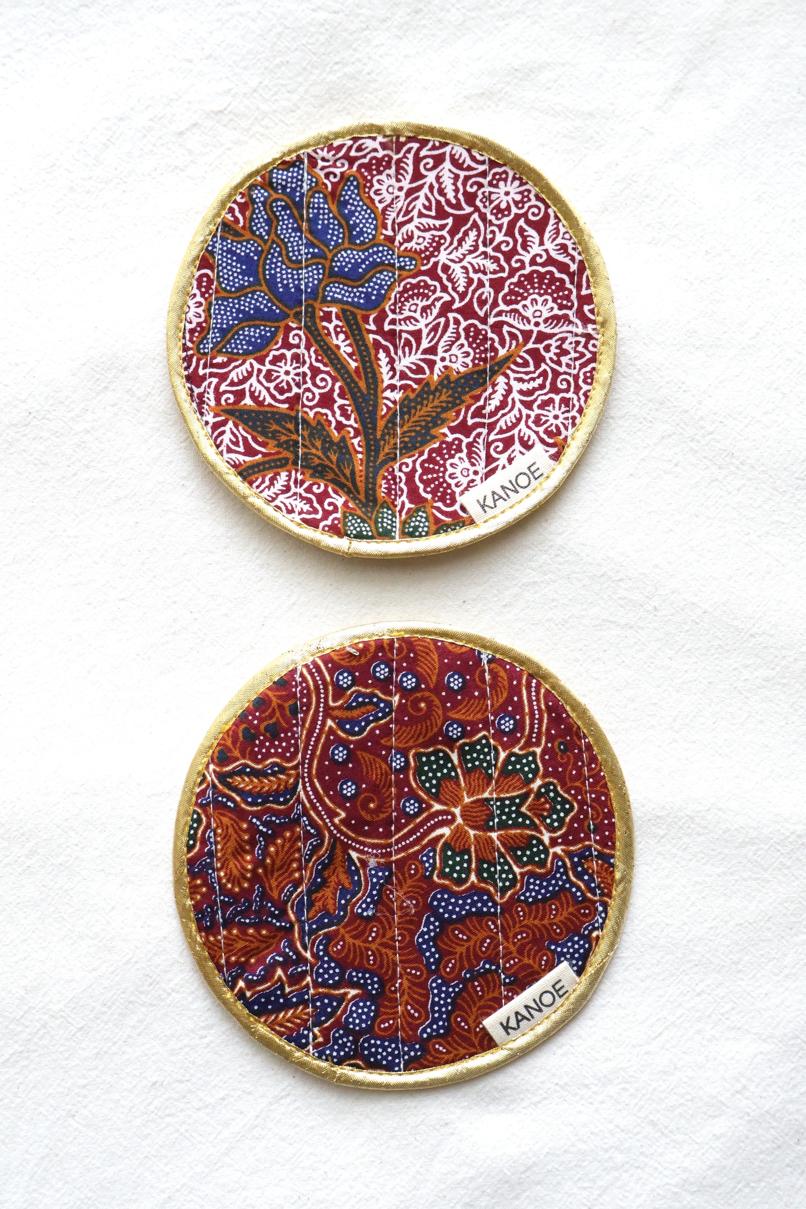 Batik Coaster - Wine Nights ( Set of 2 )