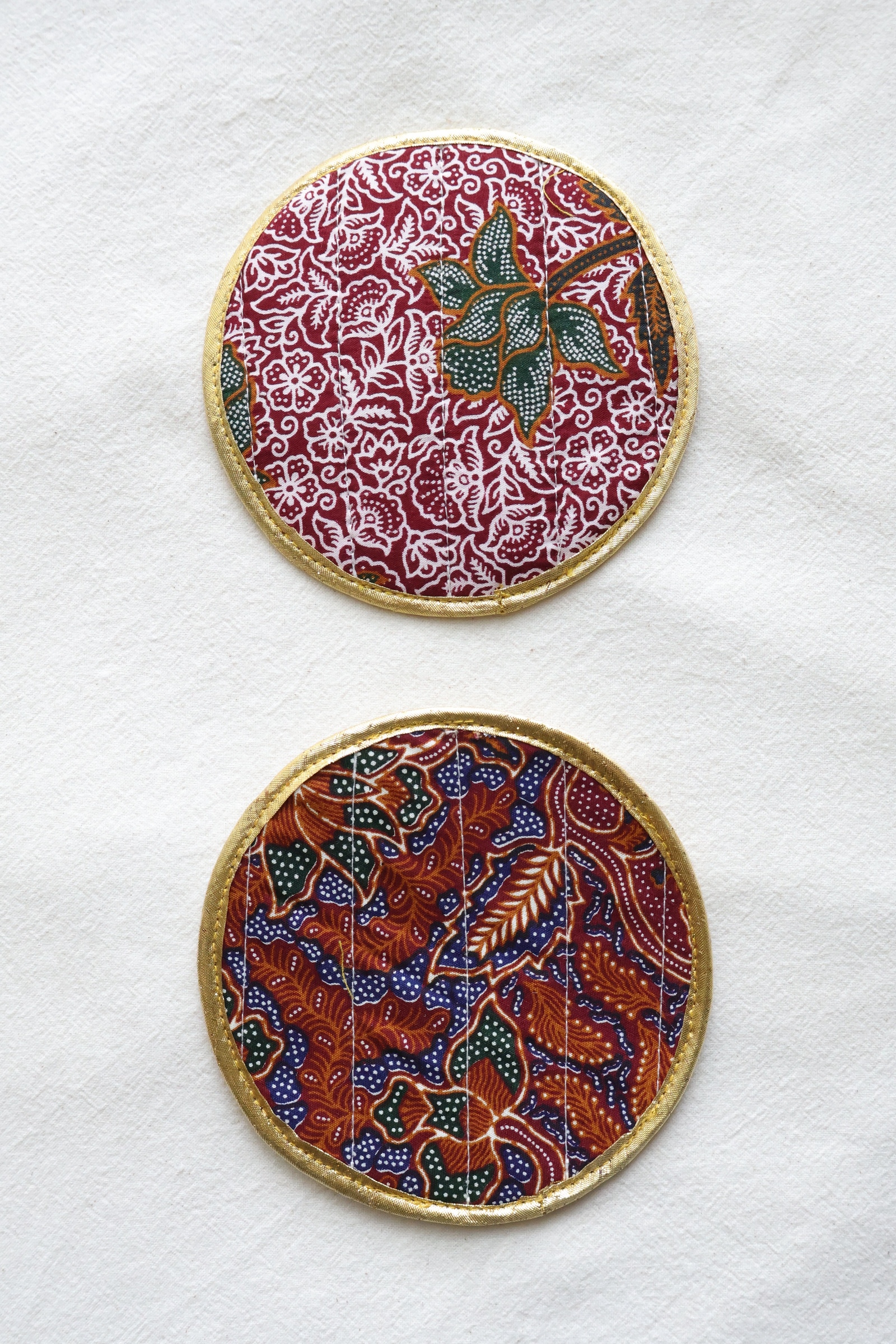 Batik Coaster - Wine Nights ( Set of 2 )